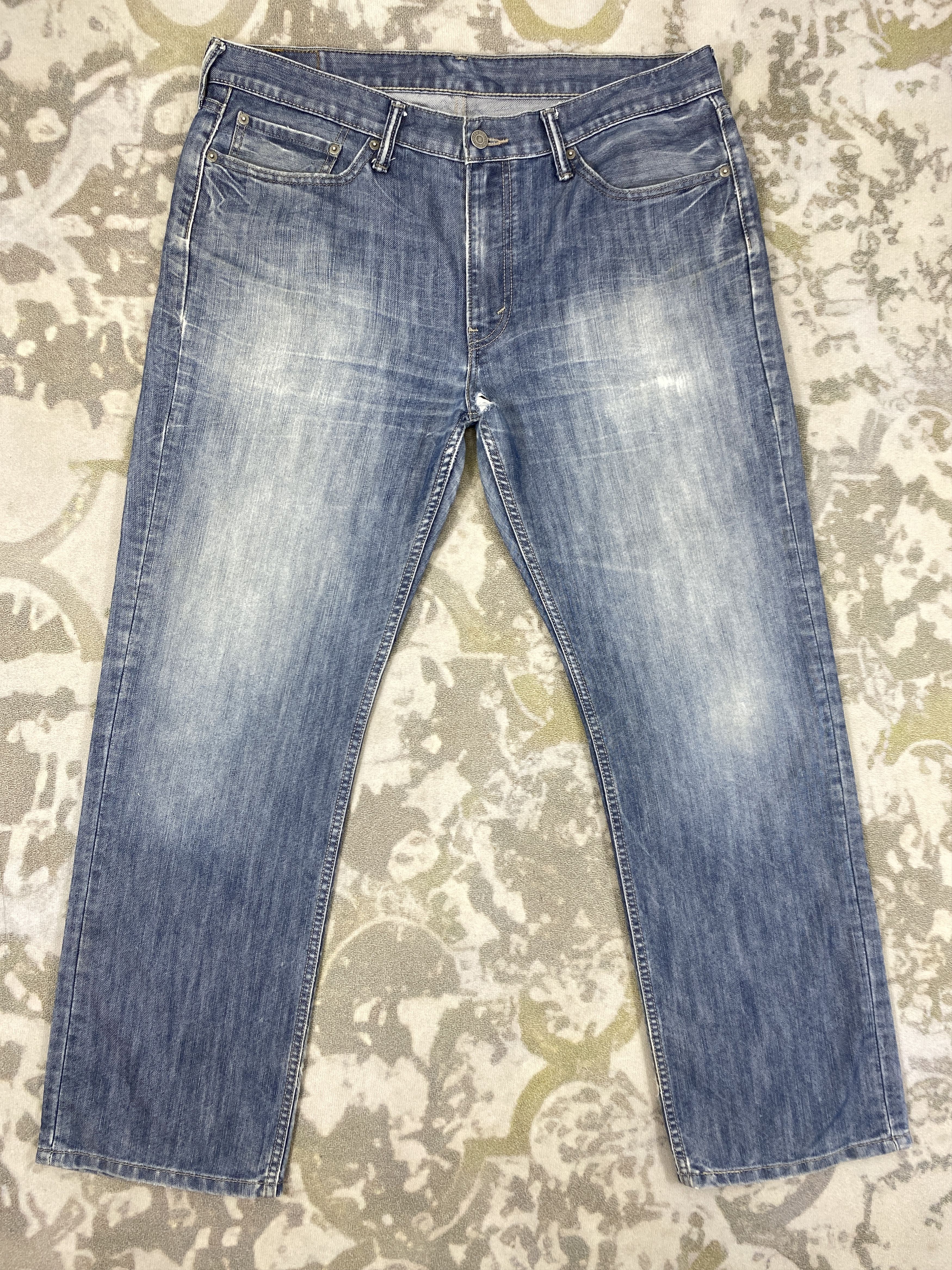 Levi's Blue Vintage Levi's 514 Distressed Denim 38 x 28.5 -JN136 Size US 38 / EU 54 - 1 Thumbnail