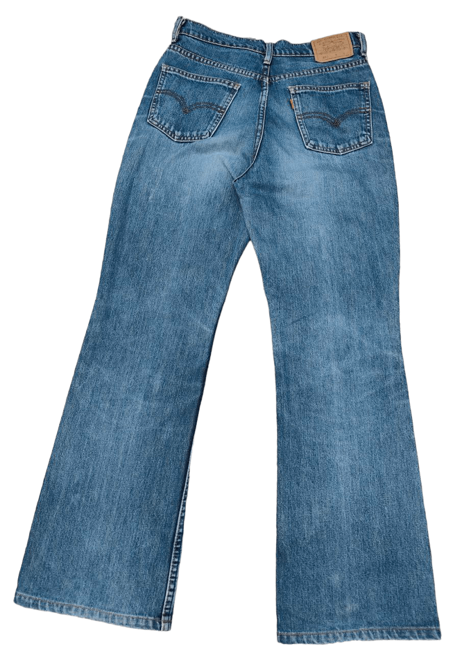 Levi's 90s Vintage Levi's 857 Orange Tab Denim Size US 27 - 3 Thumbnail