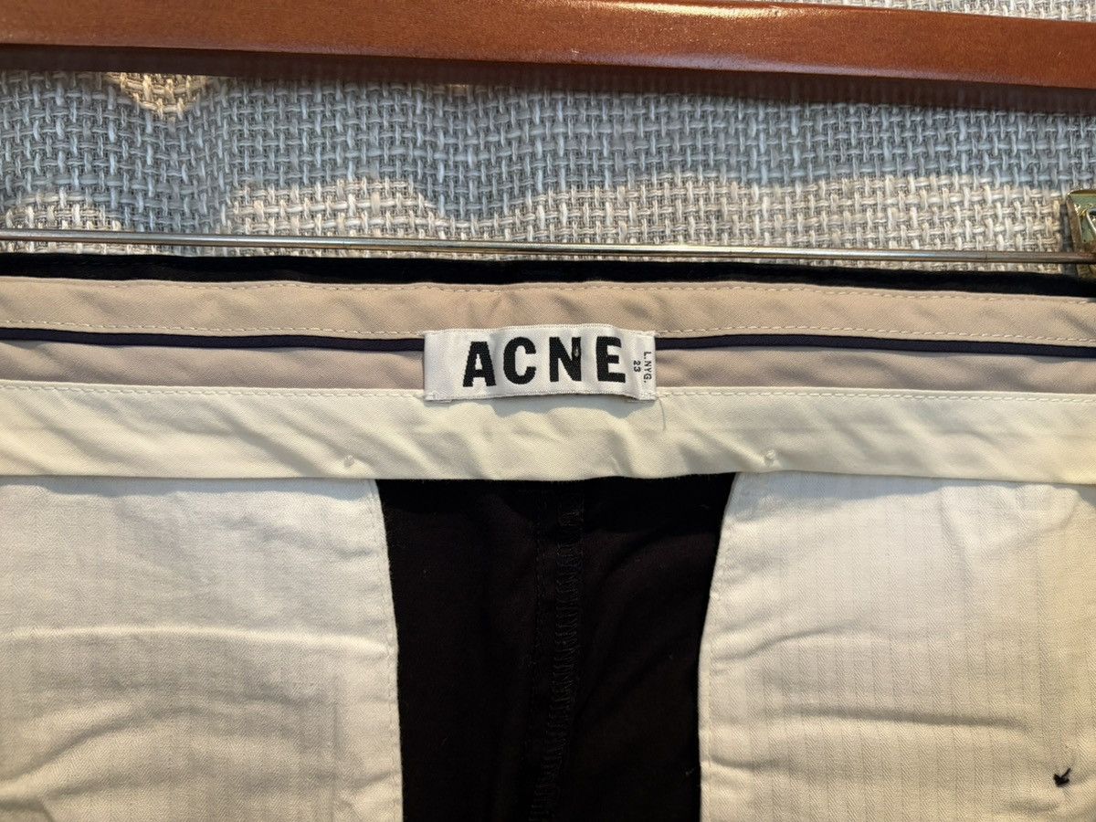 Acne Studios Acne Studios Roc Satin SS13 Black Pants Size US 32 / EU 48 - 3 Thumbnail
