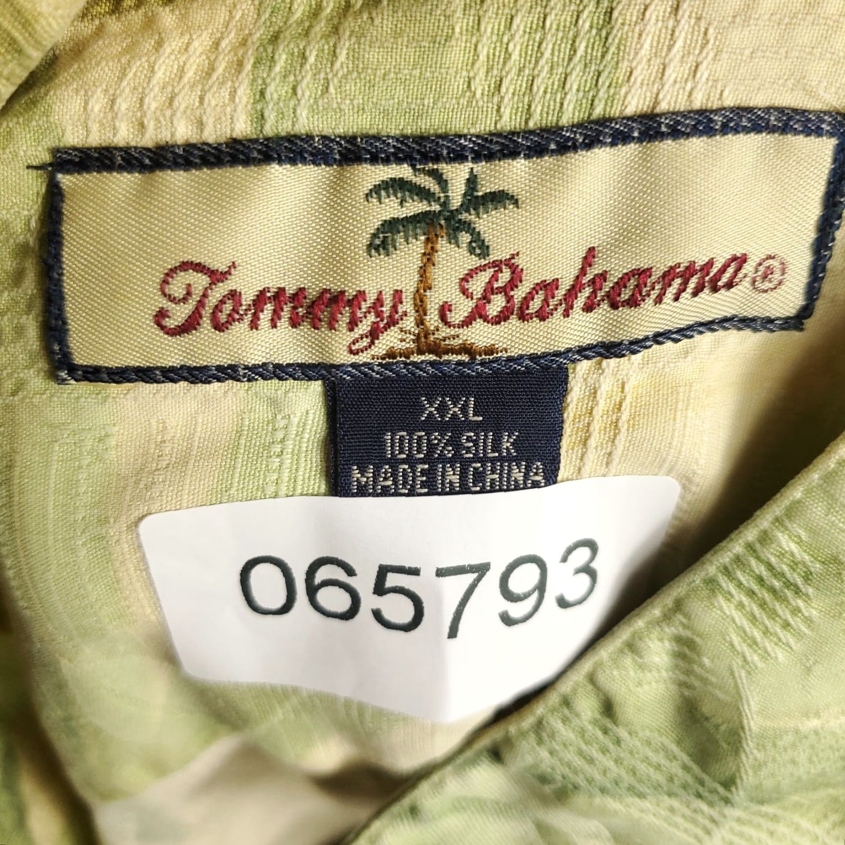 Tommy Bahama Tommy Bahama Shirt Mens 2XL Silk Hawaiian Button Up Short Sleeve Ivory/Yellow Purple Floral Silk Hawaiian Button-Up Casual Mens 2XL Size US XXL / EU 58 / 5 - 7 Thumbnail