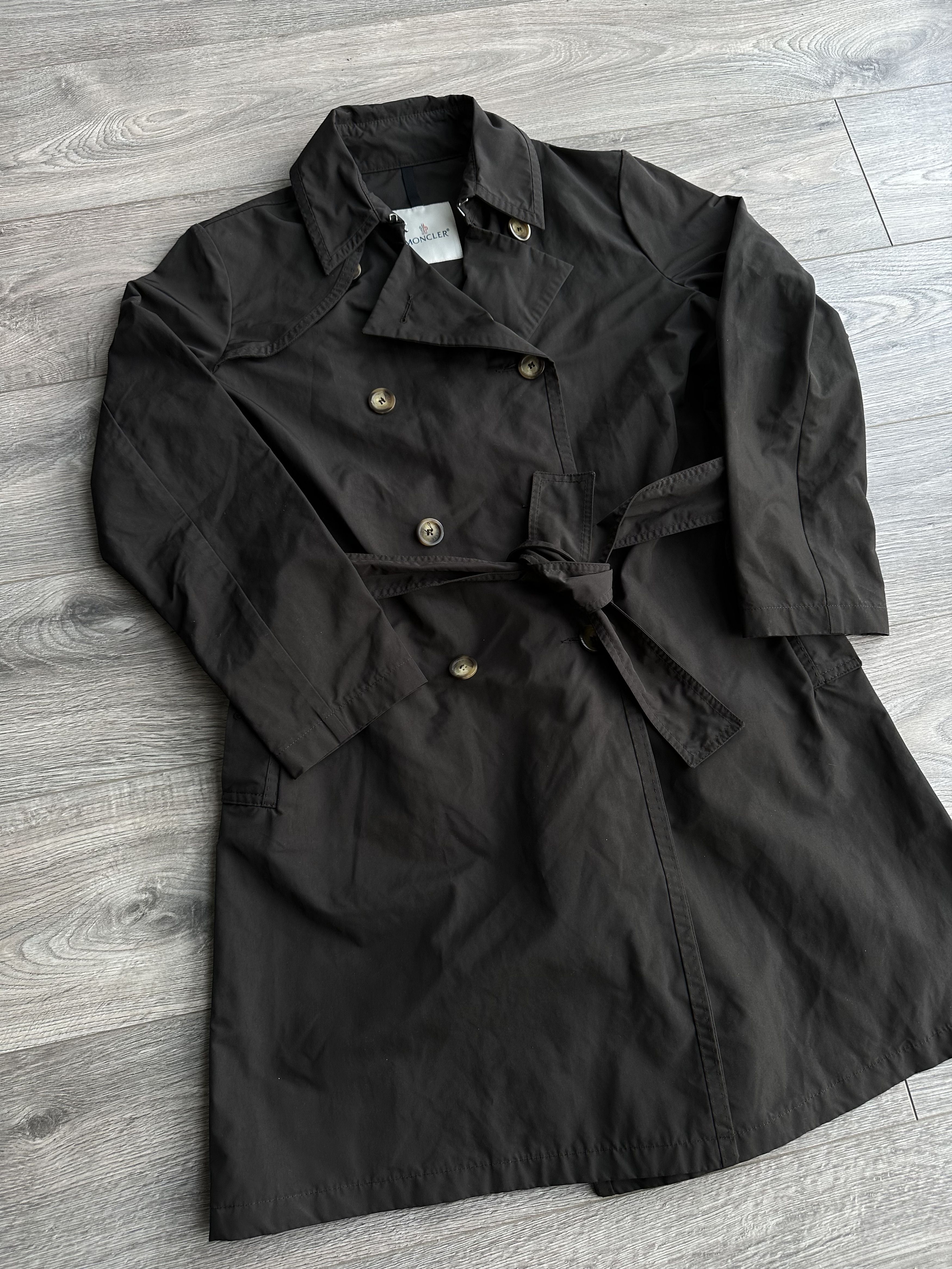 Moncler Moncler Trench Coat Size L / US 10 / IT 46 - 2 Thumbnail