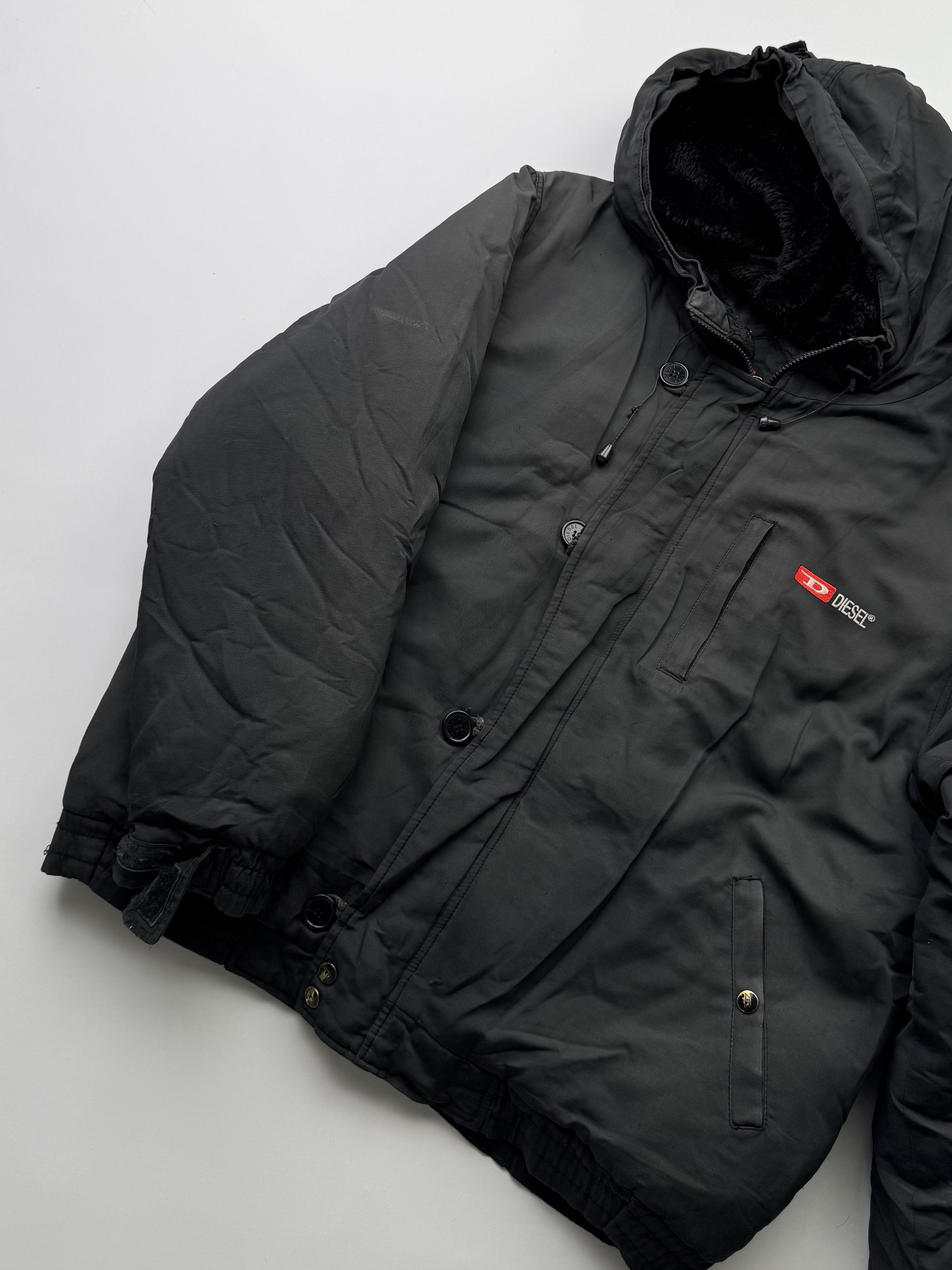Diesel Diesel Vintage Thrashed Jacket (145) Size US XXL / EU 58 / 5 - 2 Thumbnail