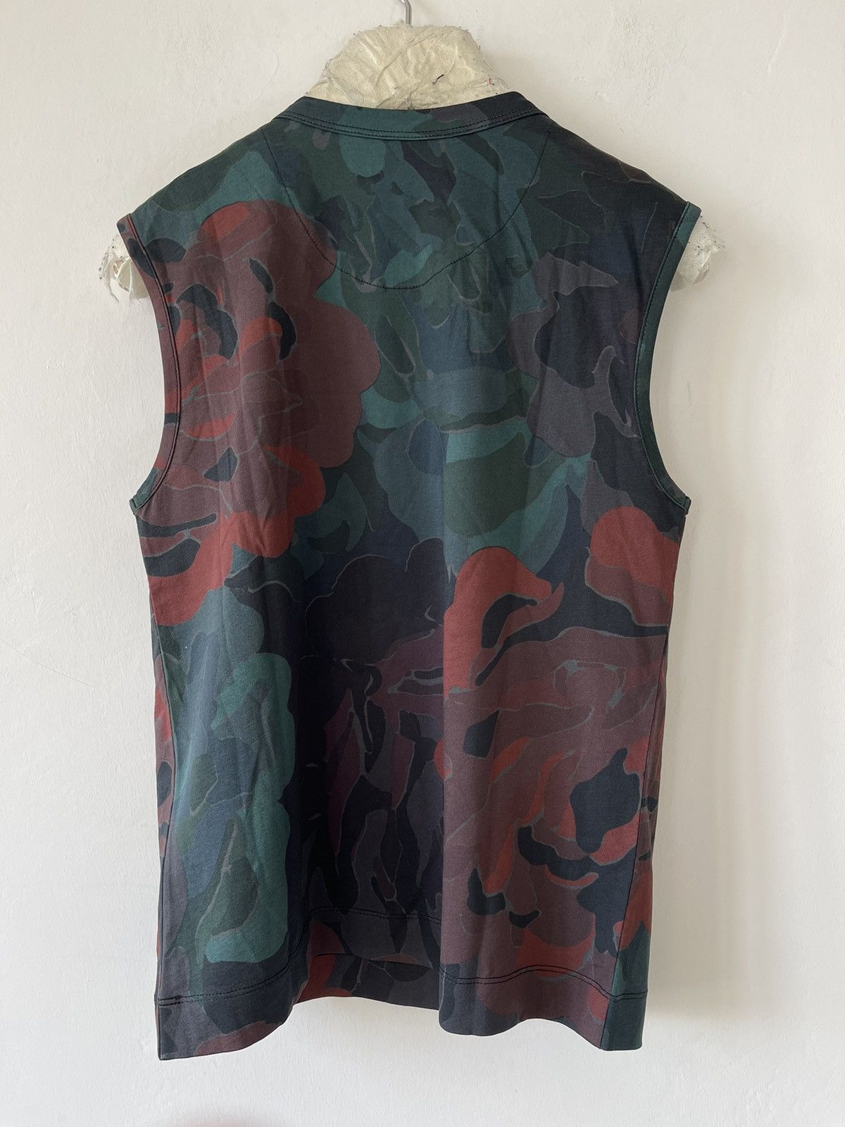 Dries Van Noten Floral Print Cotton Sleeveless Top Size S / US 4 / IT 40 - 3 Thumbnail