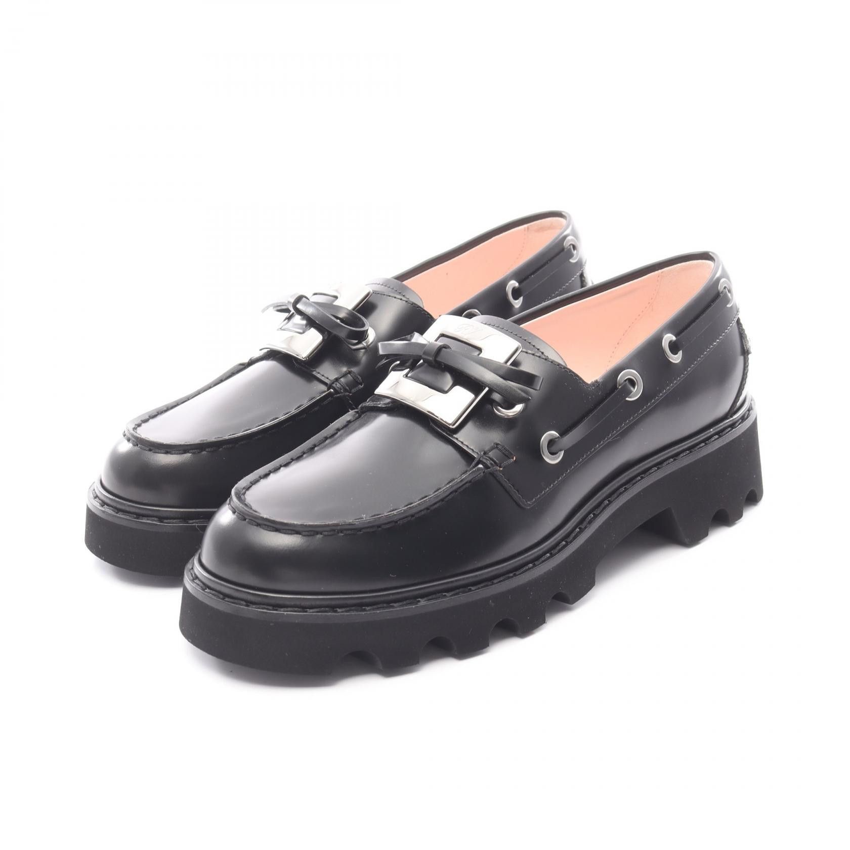 Roger Vivier Roger Vivier Roger Vivier Viv Ranger Track Metal Leather Loafers Leather Shoes DUTY FREE for USA Size ONE SIZE - 1 Thumbnail
