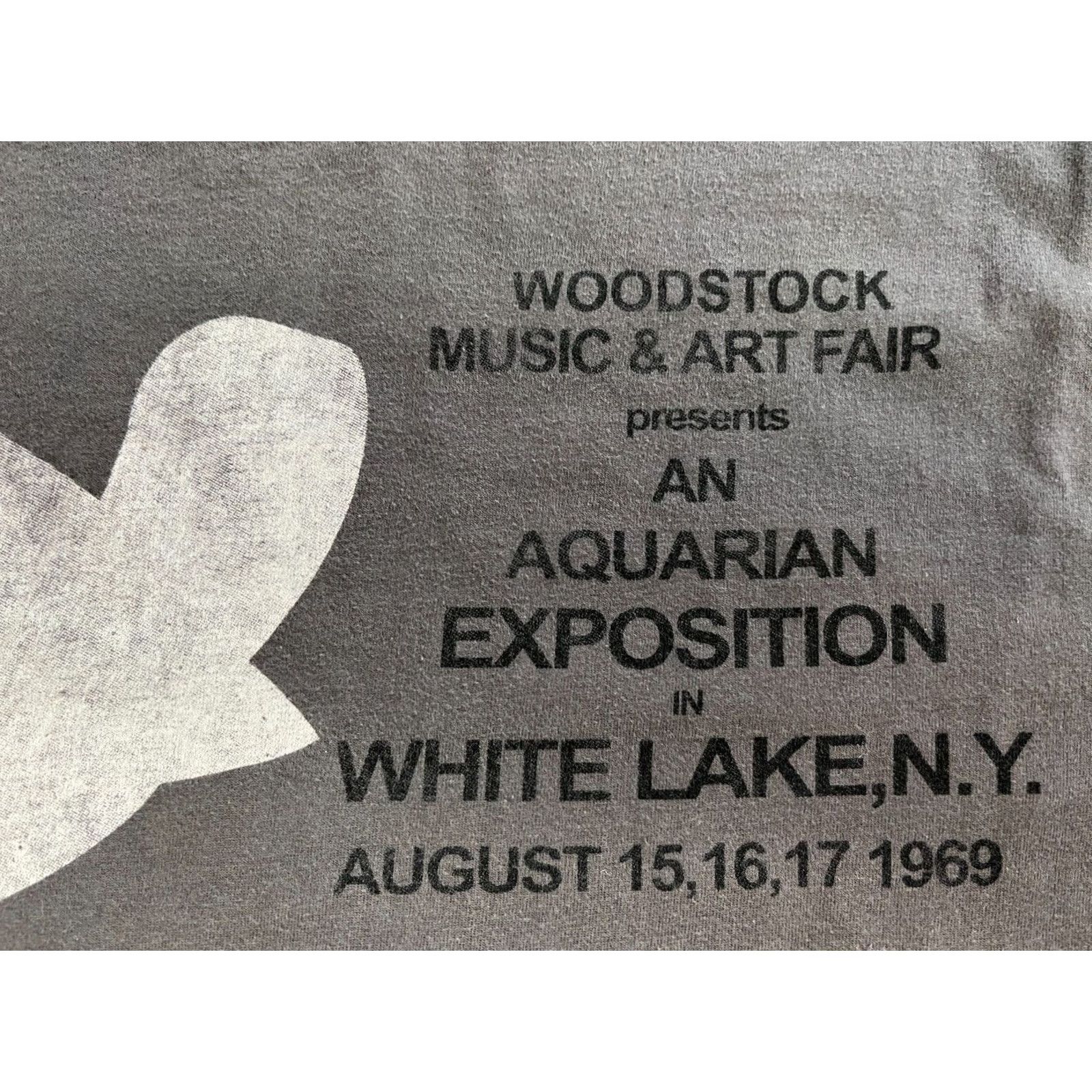 Vintage VINTAGE Woodstock Music and Art Fair Aquarian Exposition T-Shirt Sz L Mens Shirt Rock 2008 Gray Cotton Short Sleeve Crew Neck Peace Size US L / EU 52-54 / 3 - 5 Thumbnail