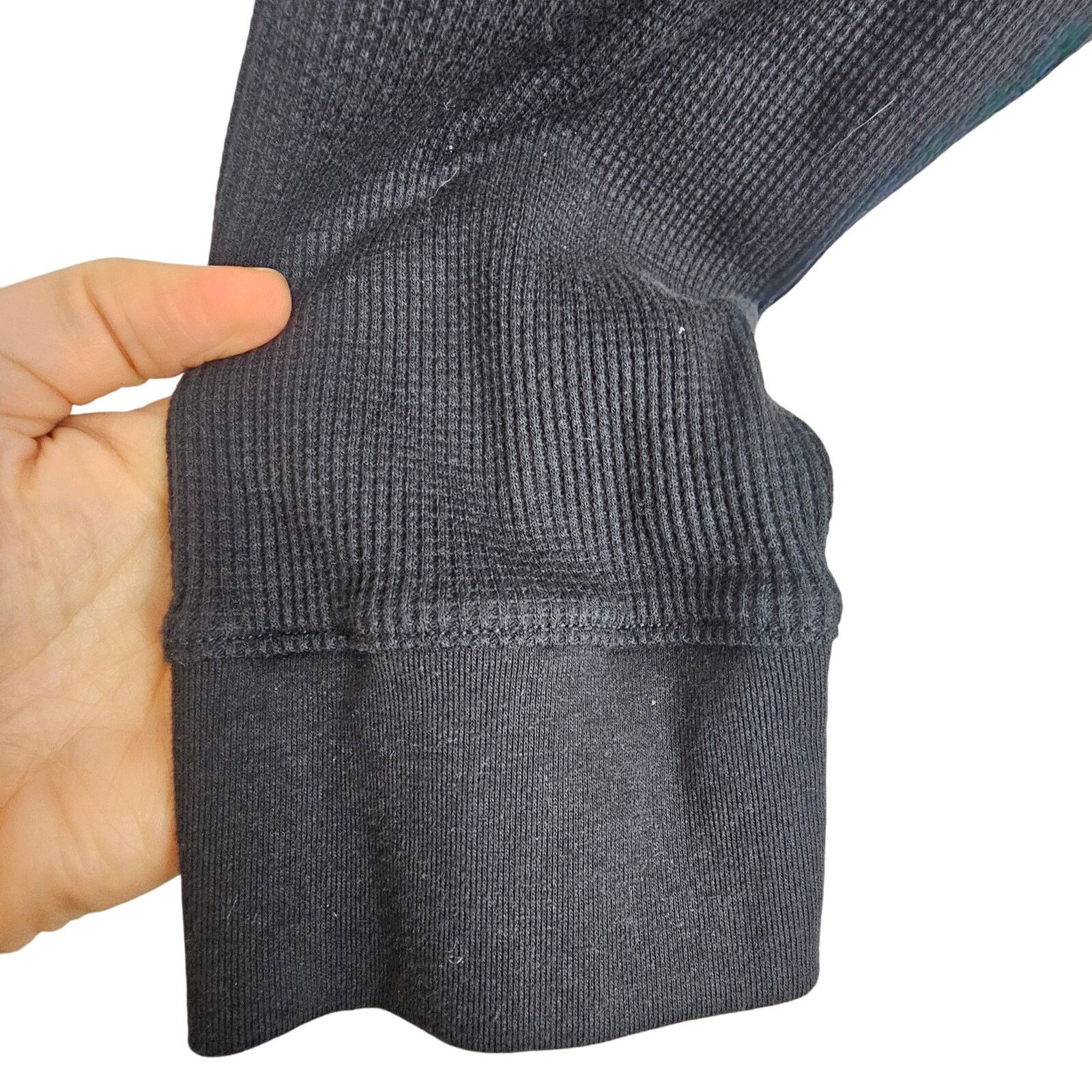 Duluth Trading Company 40 Grit by Duluth Trading Co Mens Black Thermal LS Henley Size US XXL / EU 58 / 5 - 4 Thumbnail