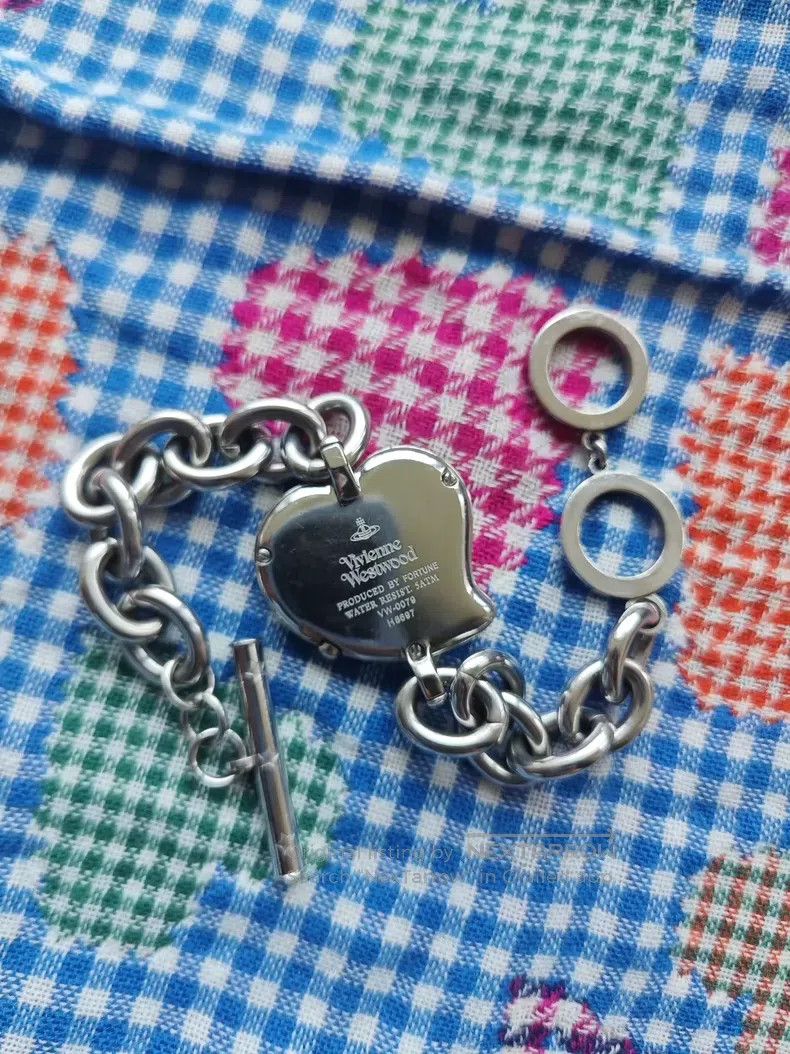 Vivienne Westwood vivienne westwood Rare Vintage Black Heart Chain Watch Size ONE SIZE - 8 Thumbnail