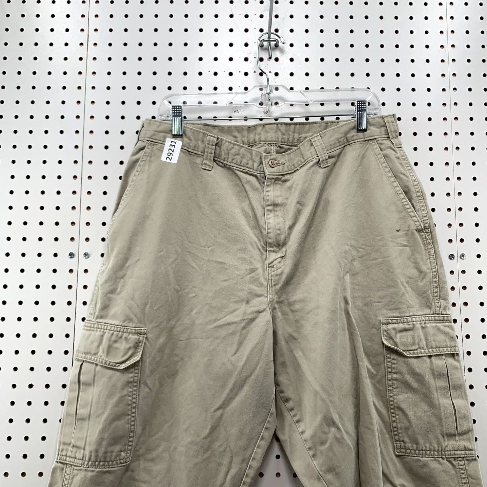 Dickies Vintage Dixie’s Pants Cargo Relaxed Beige Skateboard Size Fits 35x30 Mens Size US 35 - 3 Thumbnail