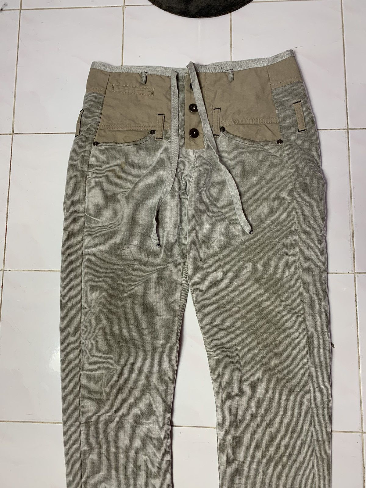 Marithe + Francois Girbaud 🔥Marithe Francois Girbaud Extra Long Corduroy Pants Size US 30 / EU 46 - 3 Thumbnail