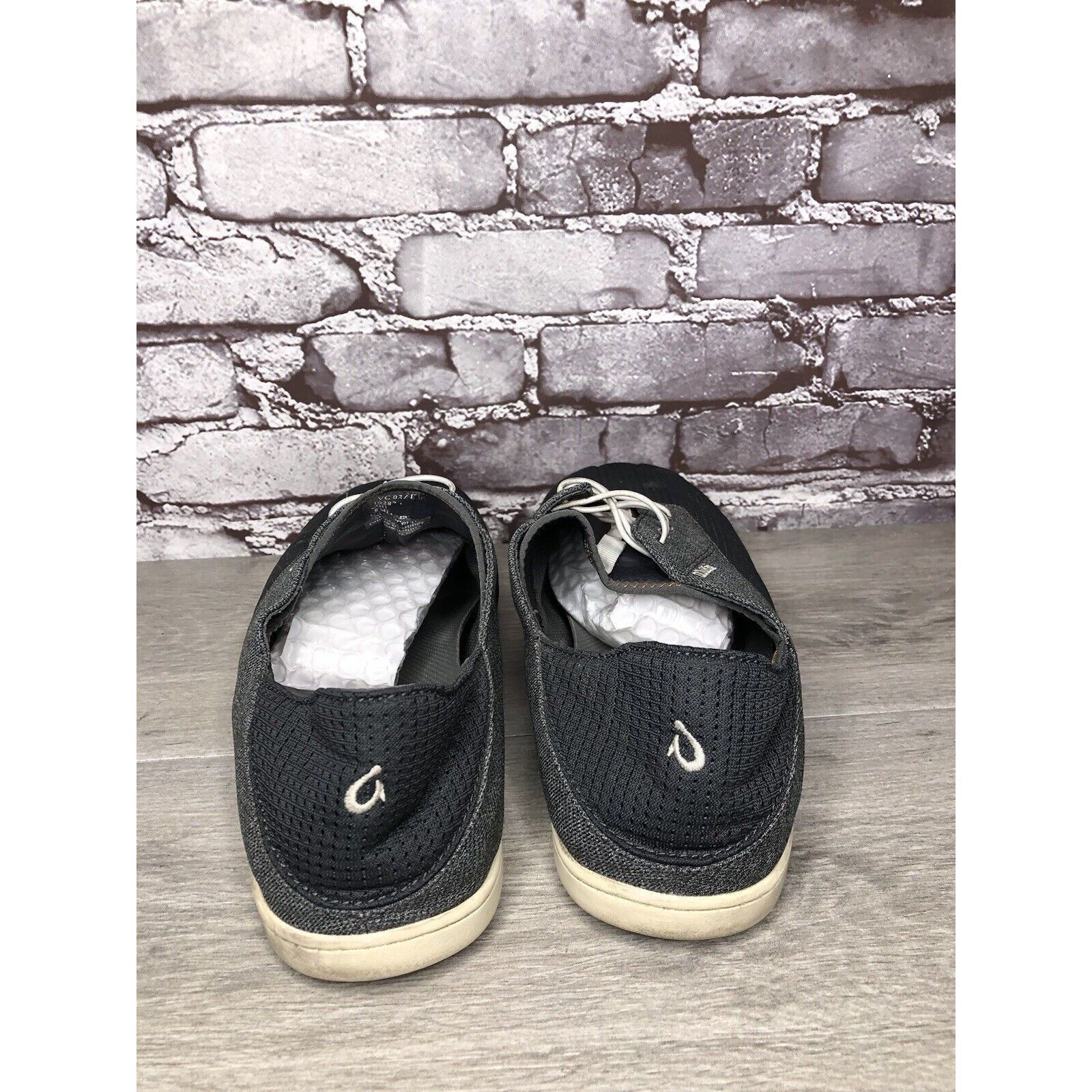 Olukai Olukai Nohea Moku Blue Gray Mesh Casual Slip On Sneakers Sho Size US 13 / EU 46 - 3 Thumbnail