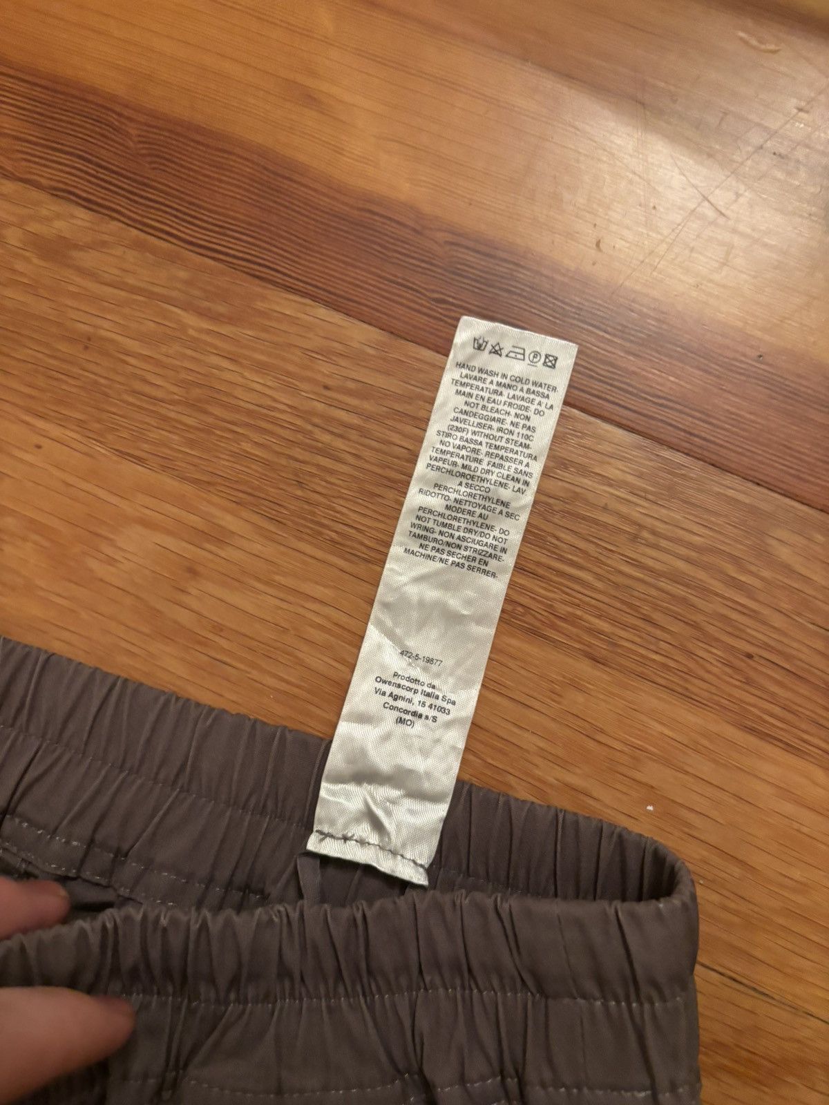 Rick Owens Brown Zip Cargo Pants Size US 29 - 4 Thumbnail