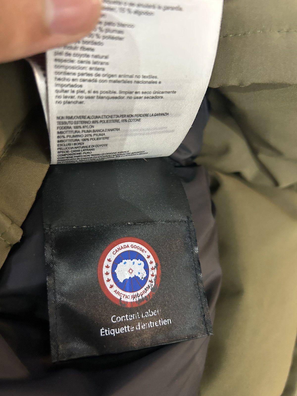 Canada Goose Canada Goose Fur Jacket Size US L / EU 52-54 / 3 - 14 Thumbnail