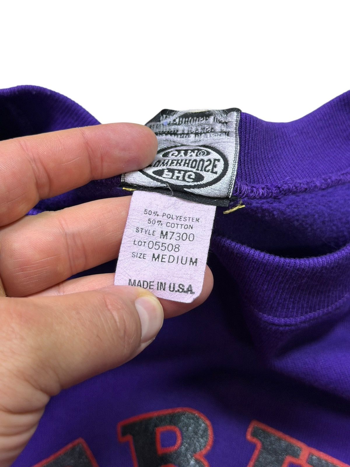 Vintage *RARE* VINTAGE 90s POWERHOUSE GYM SWEATER BODYBUILDING Size US M / EU 48-50 / 2 - 4 Thumbnail