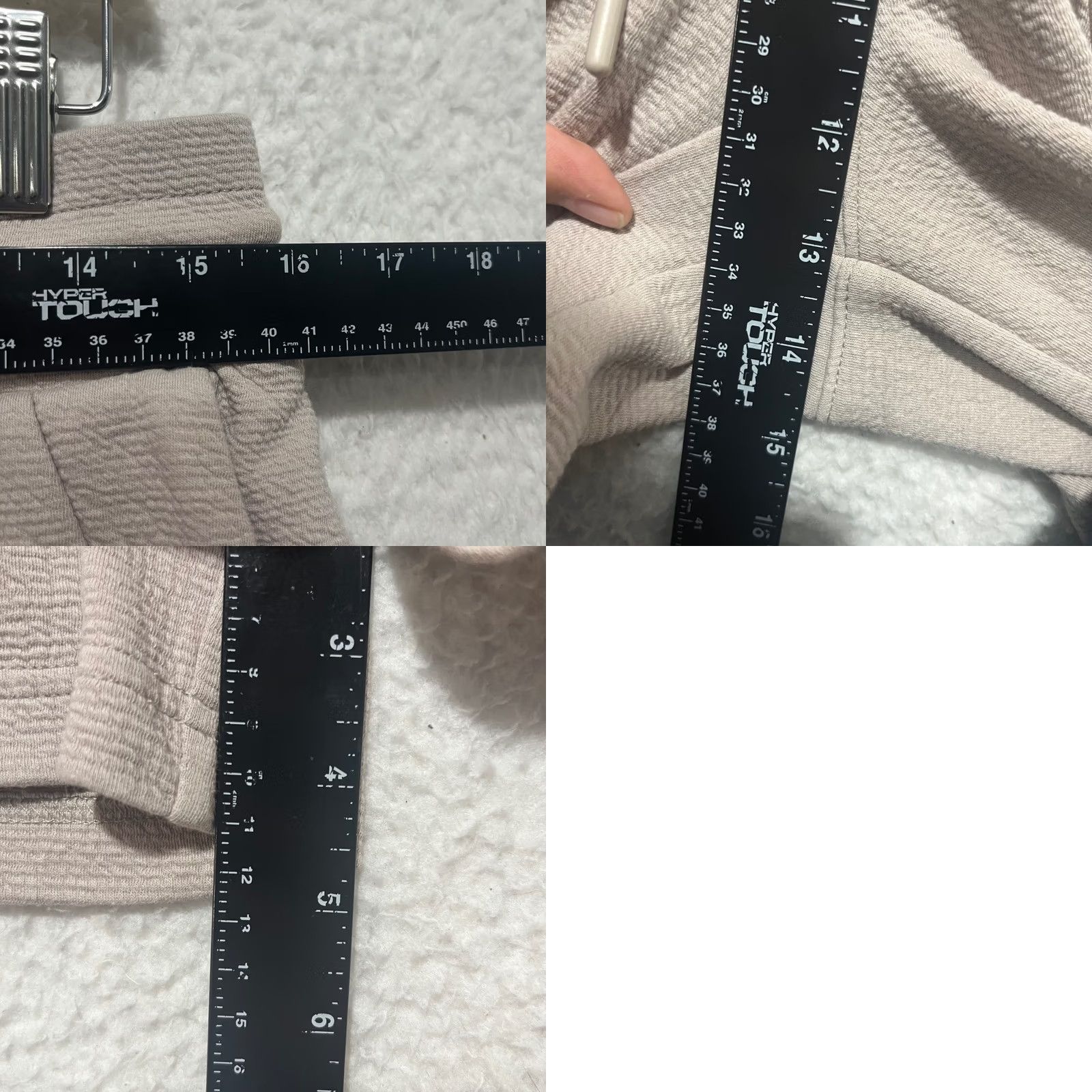 Vintage Danskin Women's M Tan Textured Crewneck Sweatshirt & Shorts Set Size M / US 6-8 / IT 42-44 - 9 Thumbnail
