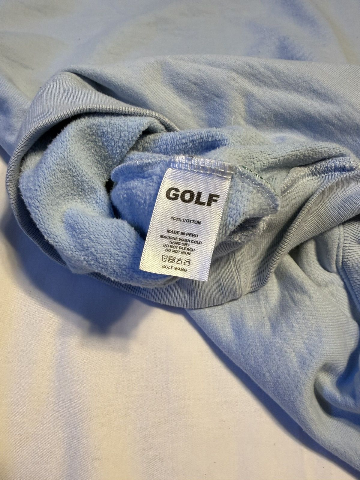 Golf Wang Golf Wang 3D Logo Embroidered Teal Light Blue Hoodie Size US L / EU 52-54 / 3 - 4 Thumbnail