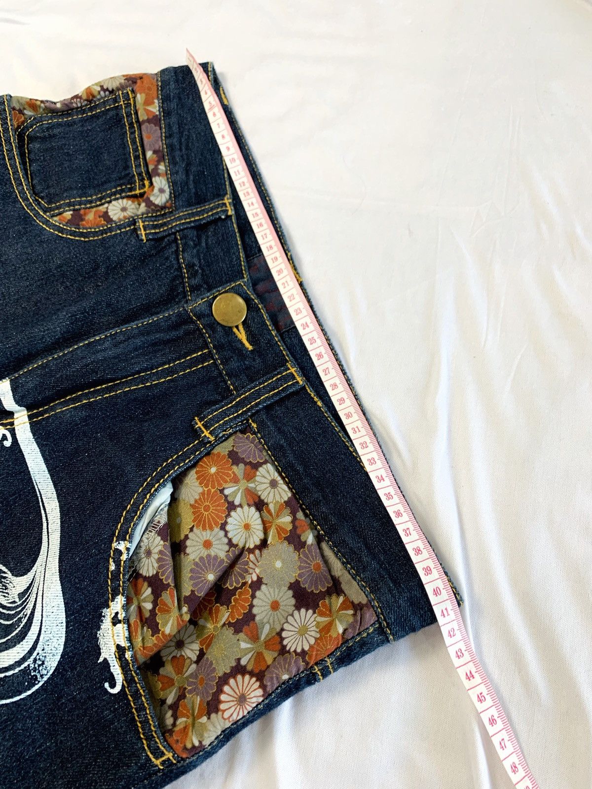 Japanese Brand japanese brand koi sukajan denim japan Size US 29 - 12 Thumbnail