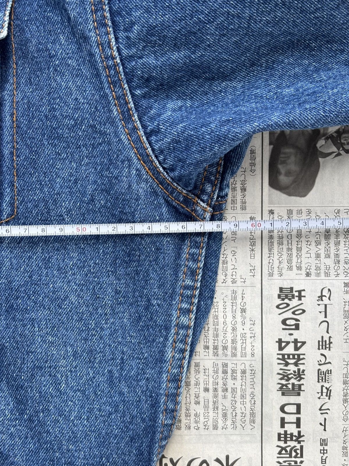 Armani 90’s Armani Jeans Cropped Denim Jacket Size US L / EU 52-54 / 3 - 7 Thumbnail