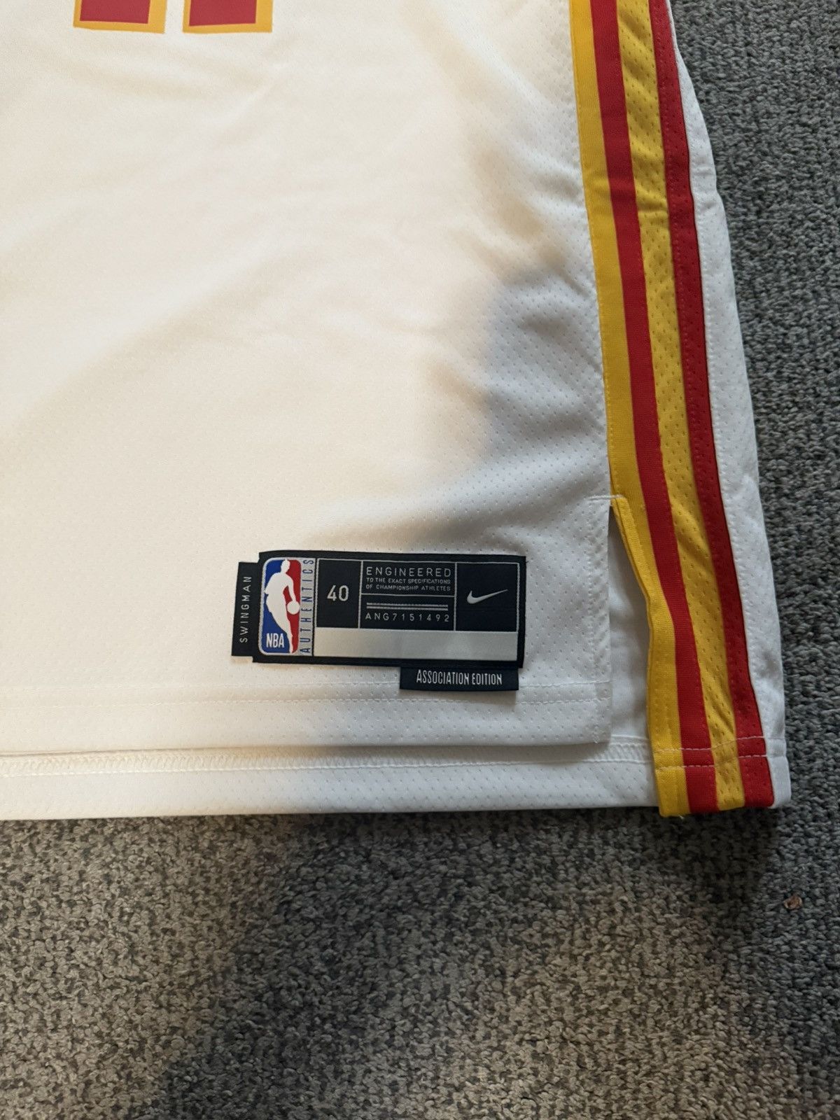 Nike Nike Atlanta Hawks Trae Young NBA Jersey Size US S / EU 44-46 / 1 - 3 Thumbnail