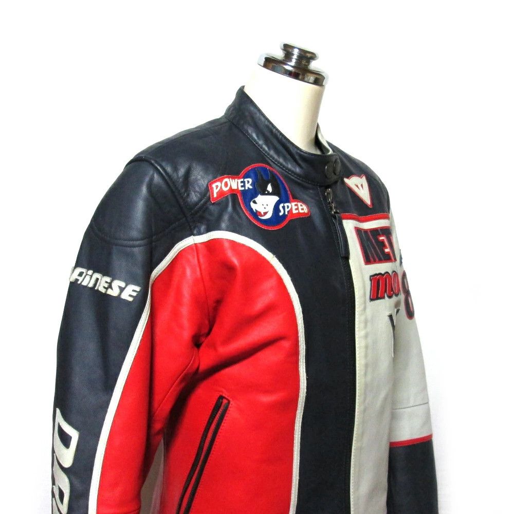 Yohji Yamamoto Y's Yohji Yamamoto × DAINESE real leather rider jacket Size US XXL / EU 58 / 5 - 3 Thumbnail