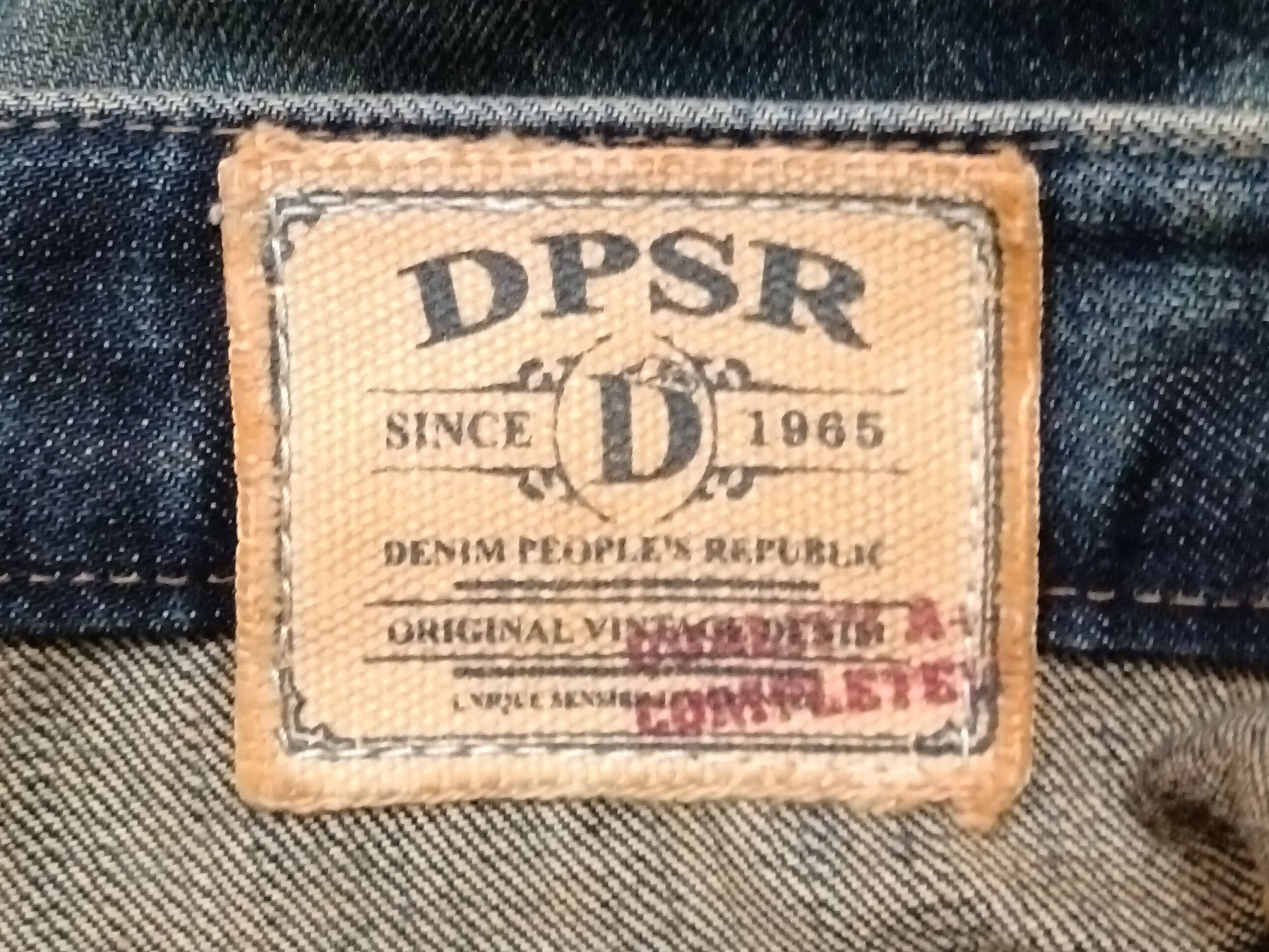 If Six Was Nine × Japanese Brand DPSR SEASONED DISTRESSED DESIGN JEANS Size US 33 - 2 Thumbnail