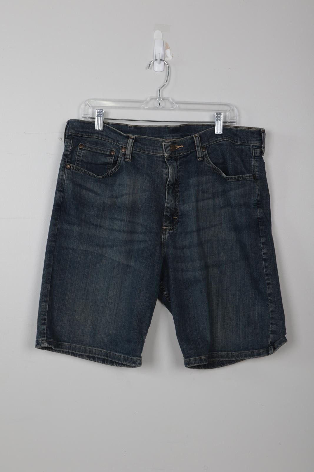 Wrangler 00's Wrangler Dark Wash Denim Shorts Size US 36 / EU 52 - 1 Thumbnail