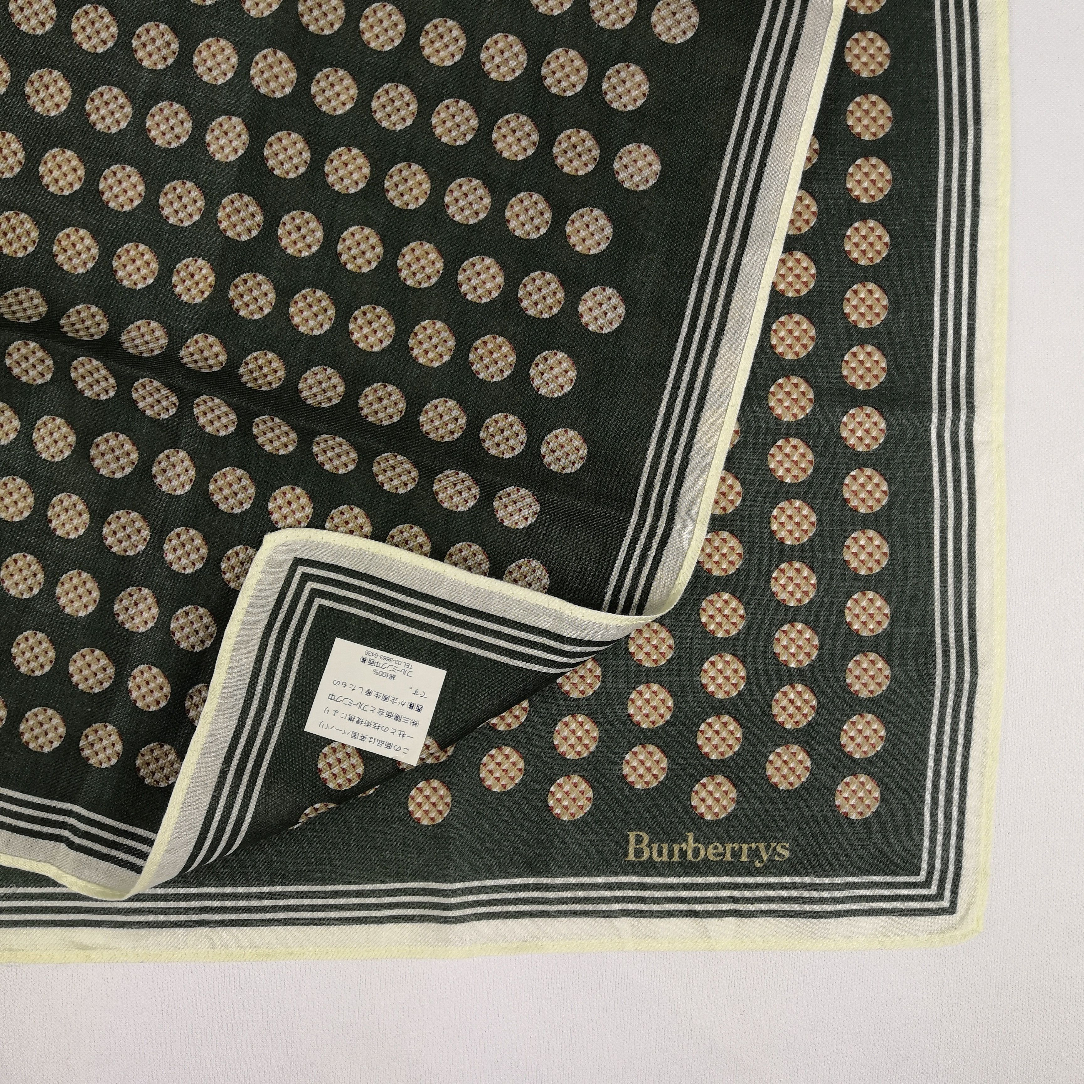 Burberry BNWT Vintage Burberry Handkerchief Neckerchief Bandana Size ONE SIZE - 4 Thumbnail