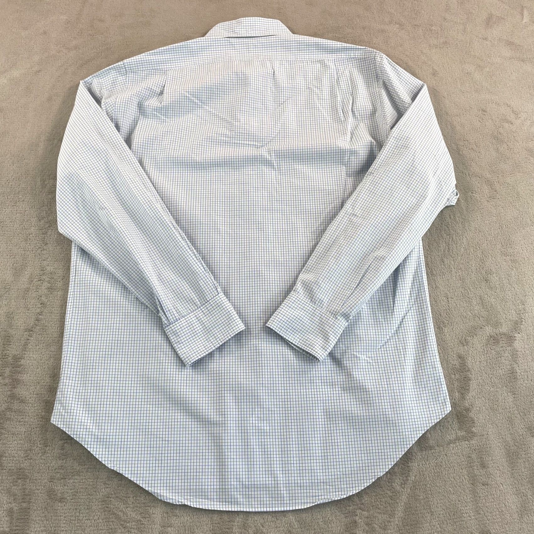 Sid Mashburn Sid Mashburn Sport Shirt Men L White Shade Blue Green Check Poplin NWOT 75 Shirt Men L White Shade Blue Green Check Poplin NWOT 75 Size US L / EU 52-54 / 3 - 4 Thumbnail