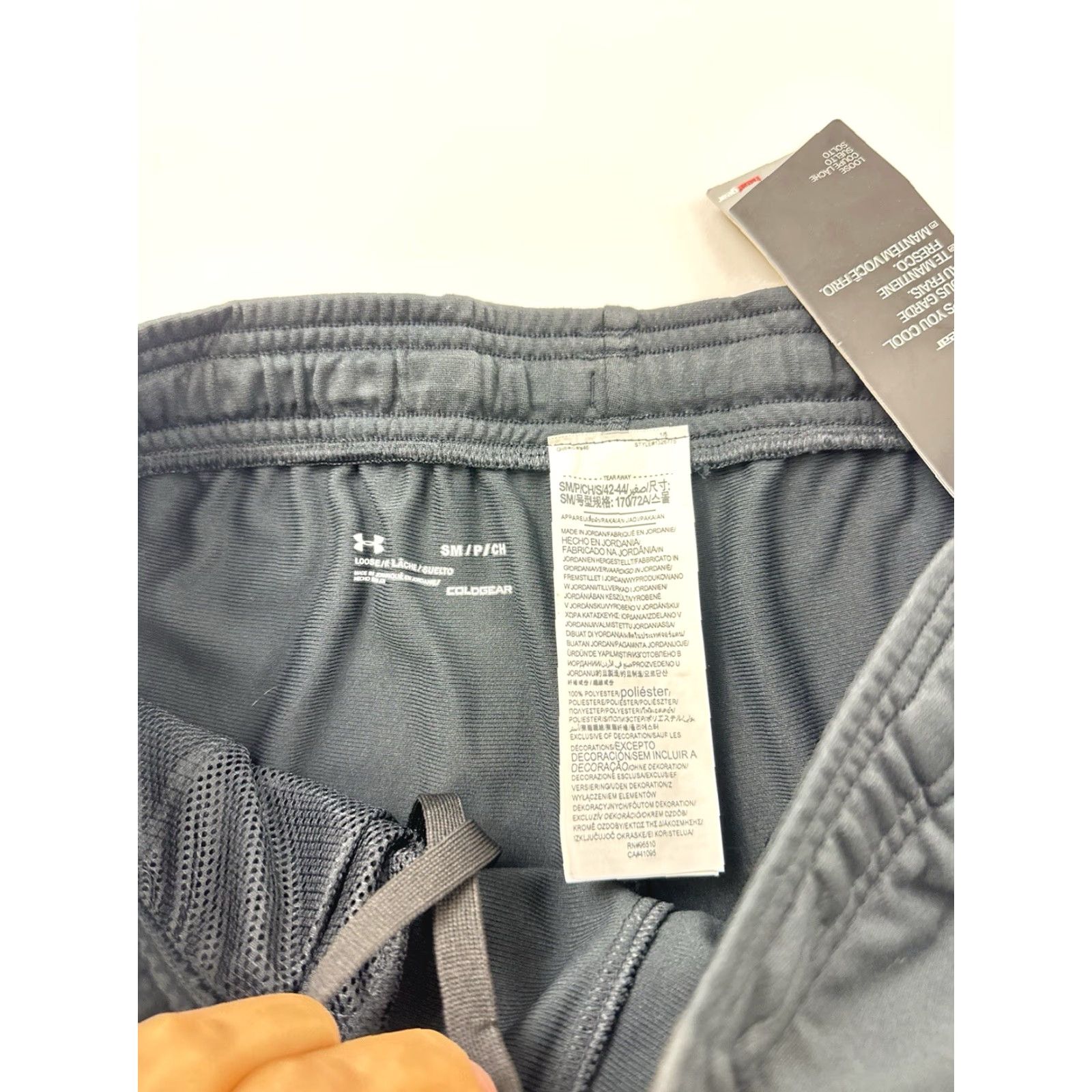 Under Armour Under Armour Pants Women’s S Small Black Rival Knit Warm Up Pant Tapered Sweatpants Pockets NWT Size 28" / US 6 / IT 42 - 3 Thumbnail