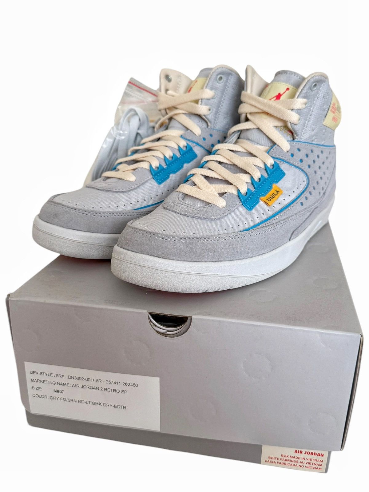 Jordan Brand × Nike × Union LA Union x Jordan 2 Retro SP Size US 7 / EU 40 - 1 Thumbnail