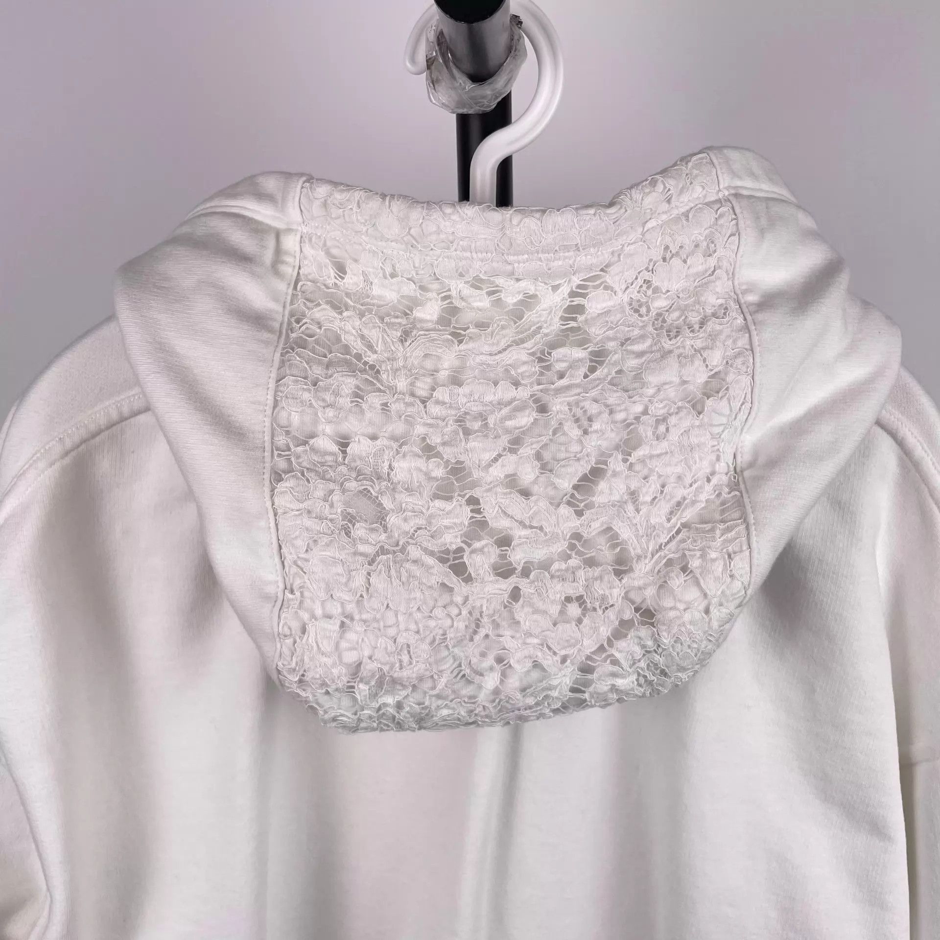 Valentino Valentino White Hoodie S 21 Size S / US 4 / IT 40 - 7 Thumbnail