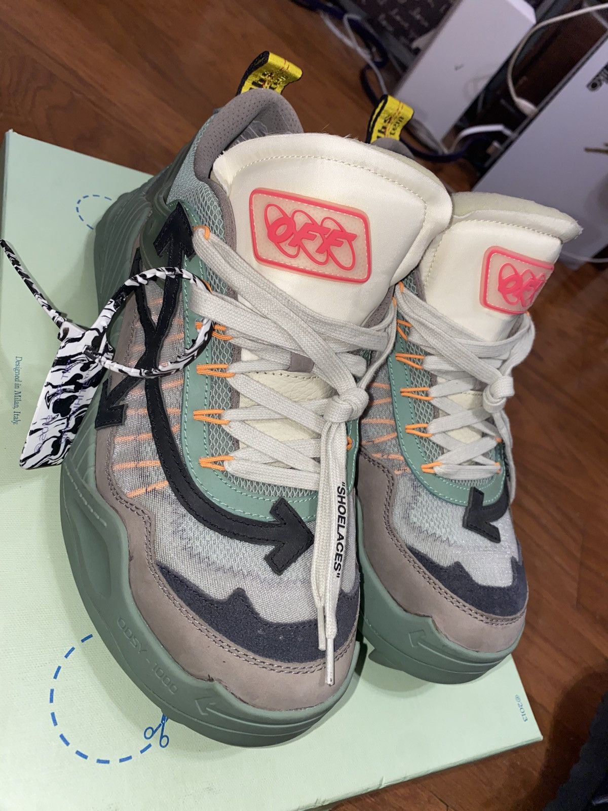 Off-White Off White ODSY-1000 Size US 11 / EU 44 - 4 Thumbnail