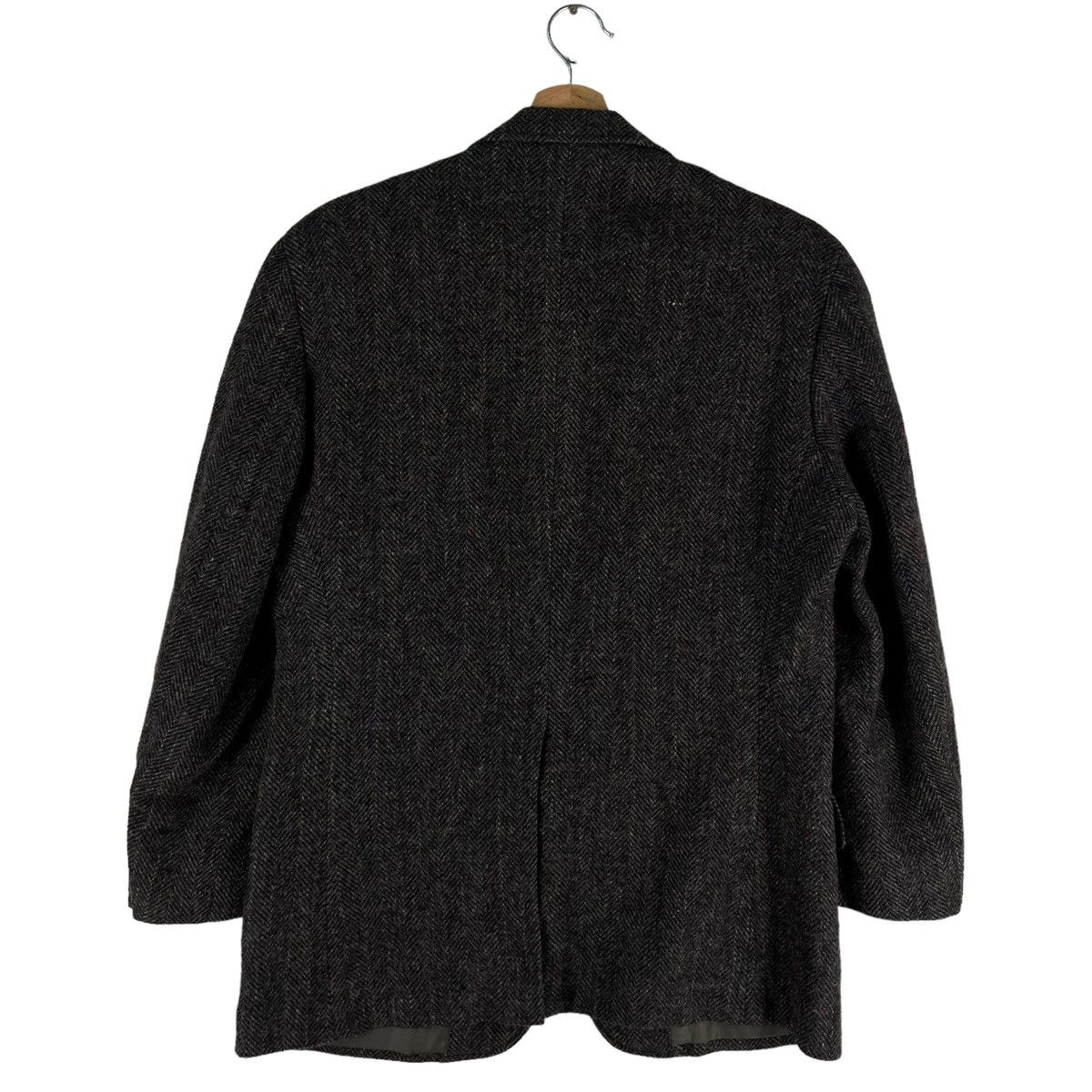 Harris Tweed 🔥VINTAGE HARRIS TWEED WOOL JACKET DOUBLE BREAST Size US M / EU 48-50 / 2 - 6 Thumbnail