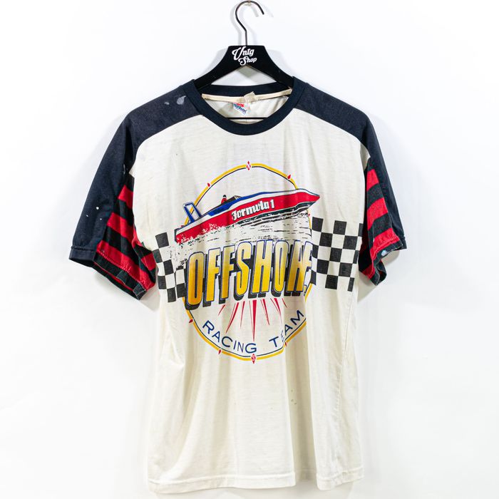 Vintage Wilson OffShore Formula 1 Boat Racing TShirt VTG 80s Retro