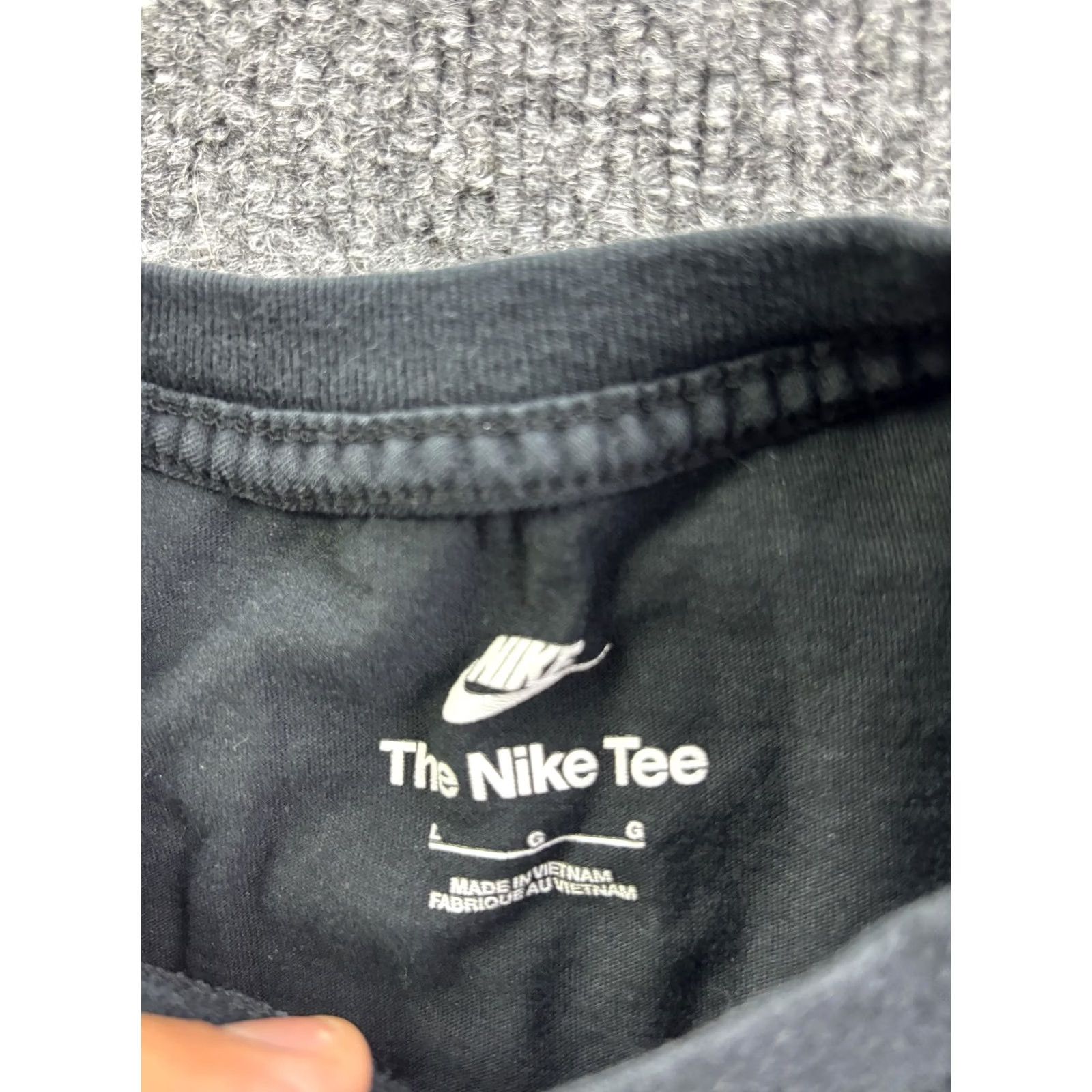 Nike Nike Shirt Mens Large Black Graphic Tee We Been Doing It Tagless Crew Neck Short Sleeve Size US L / EU 52-54 / 3 - 2 Thumbnail