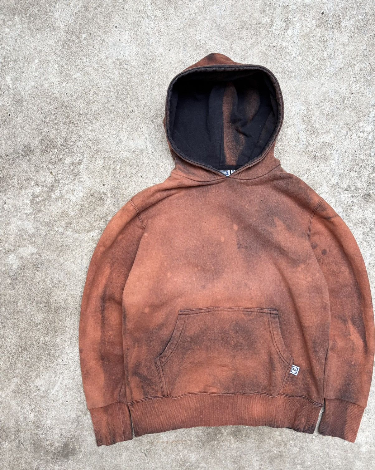 Vintage Custom Distressed Discus Hoodie Size US S / EU 44-46 / 1 - 2 Thumbnail