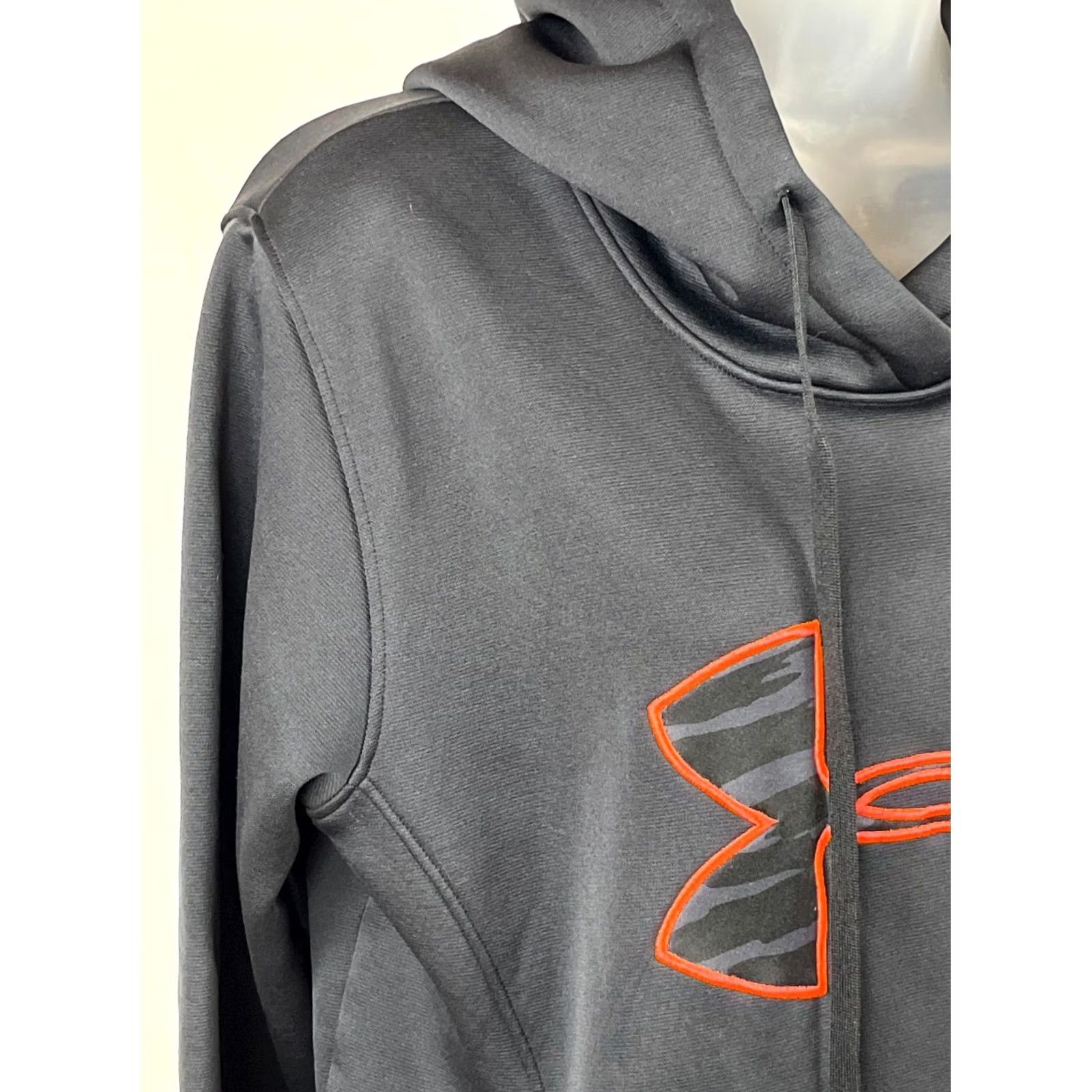 Under Armour Under Armour Hoodie Mens Medium Gray ColdGear Storm Pullover Logo Sweatshirt Size US M / EU 48-50 / 2 - 3 Thumbnail