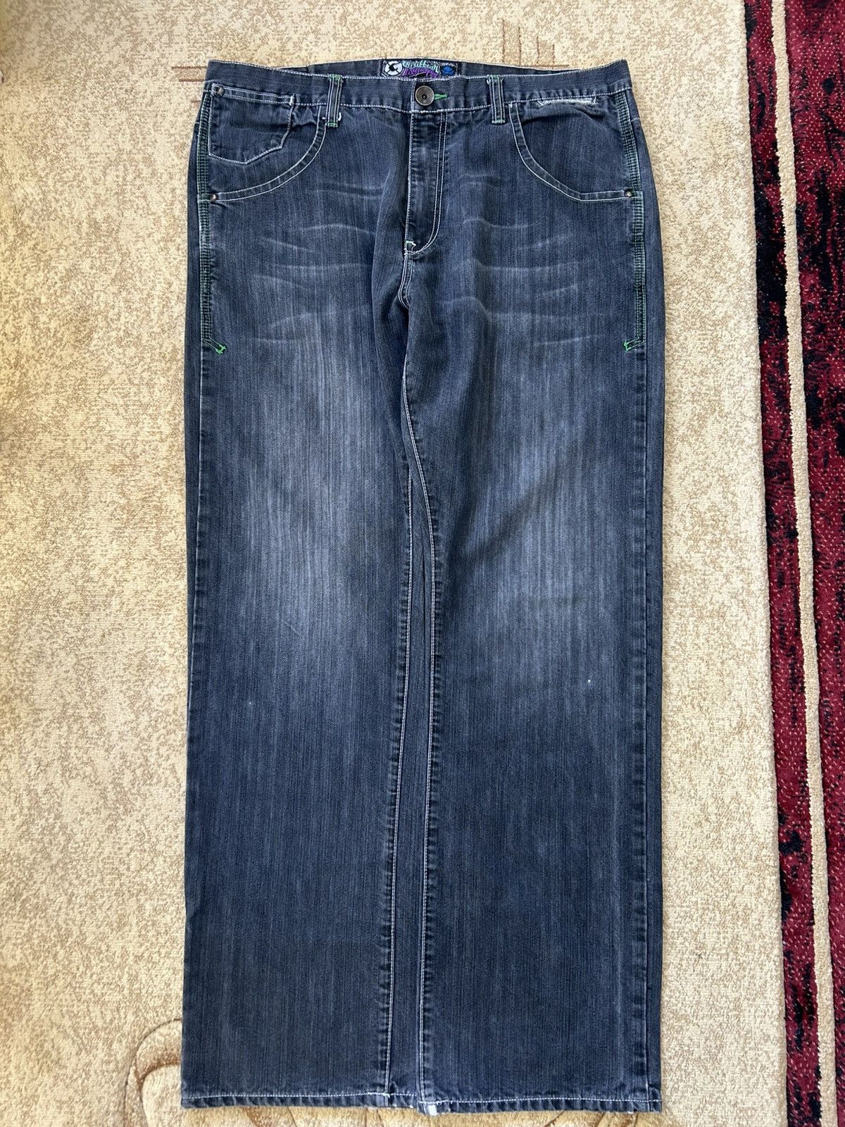 G-Unit Vintage 50 Cent G Unit Baggy Jeans Size US 38 / EU 54 - 7 Thumbnail