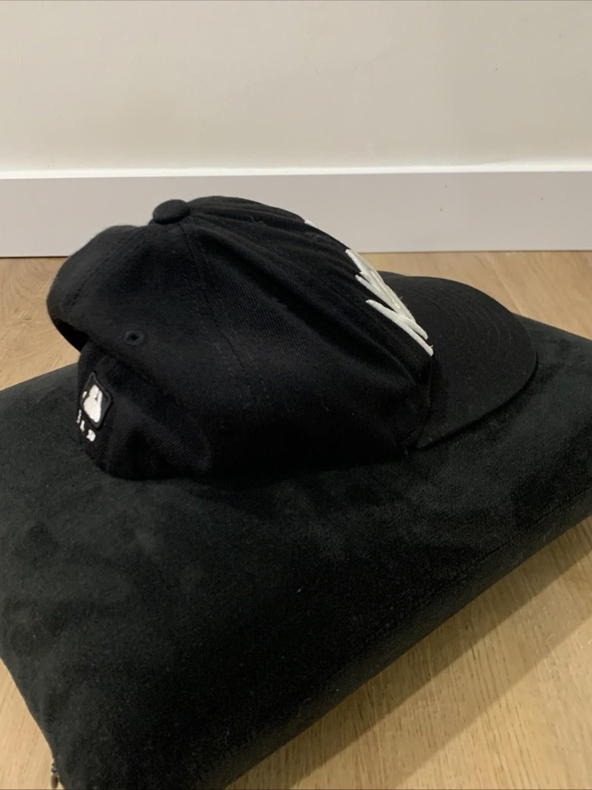 Other Vintage 1990s New York Yankees MLB Black Flex Fit Hat Size ONE SIZE - 5 Thumbnail