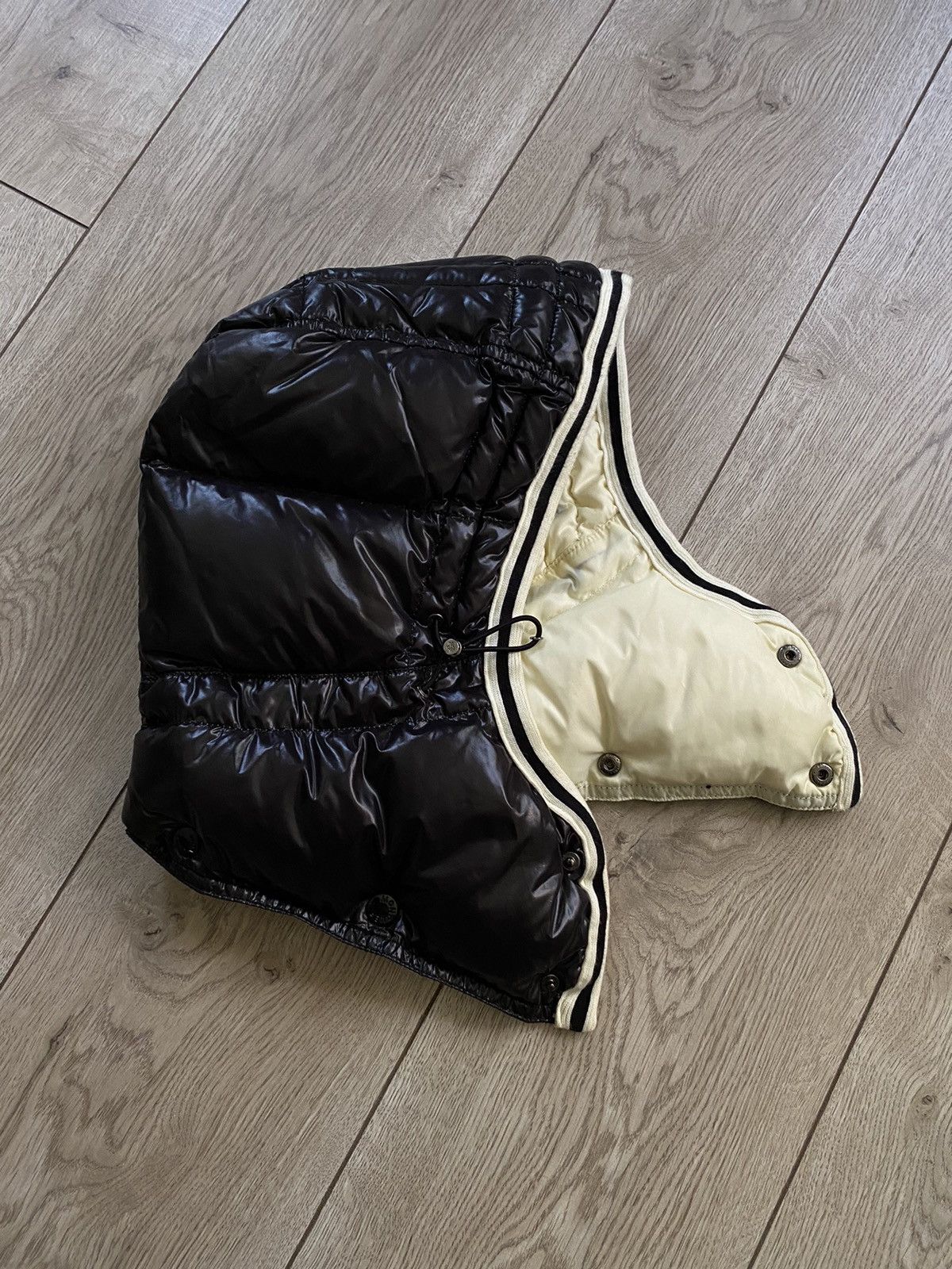 Moncler Moncler Black Down Hood For Jacket Size ONE SIZE - 1 Thumbnail