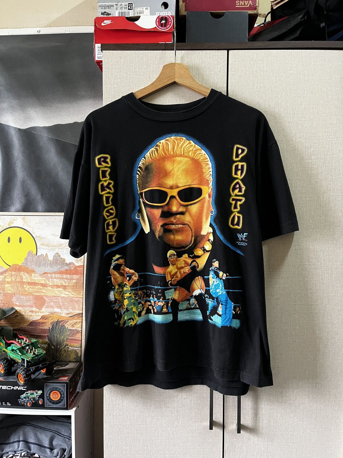 Rare Vintage Rikishi WWF design in USA