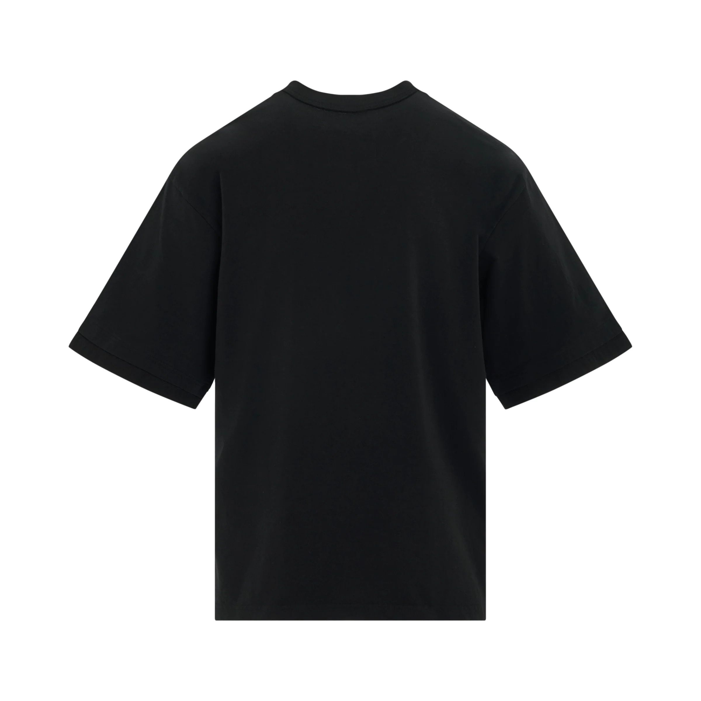 Sacai o1mris0824 Overdye T-Shirt in Black Size US M / EU 48-50 / 2 - 4 Thumbnail