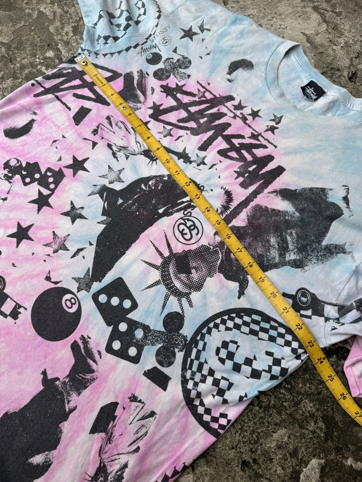 Stussy Y2k Stussy tie dye Tshirt Size US XL / EU 56 / 4 - 5 Thumbnail