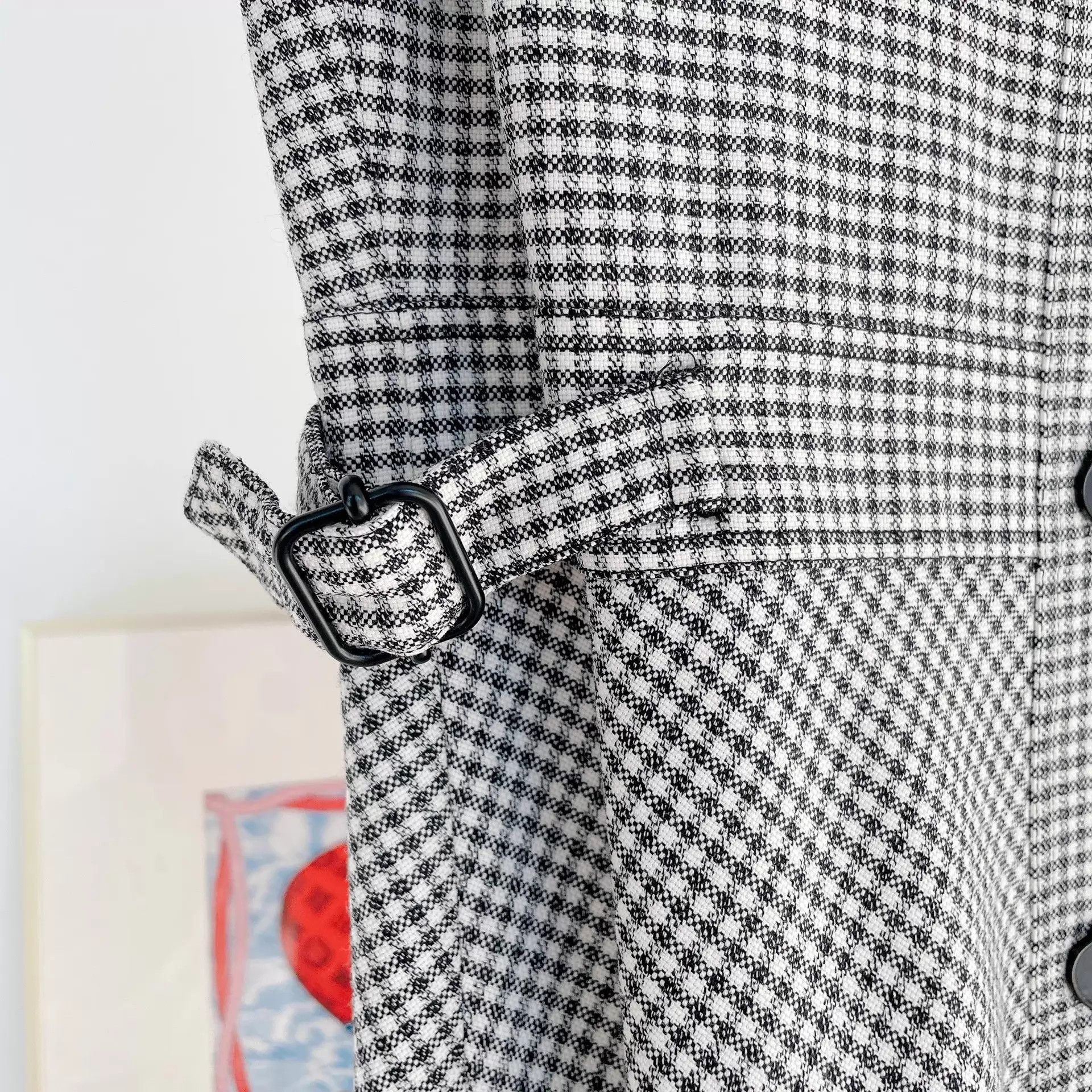 Dior Dior Gingham Black White Fitted Dress GEM YC FR36 Size XS / US 0-2 / IT 36-38 - 6 Thumbnail
