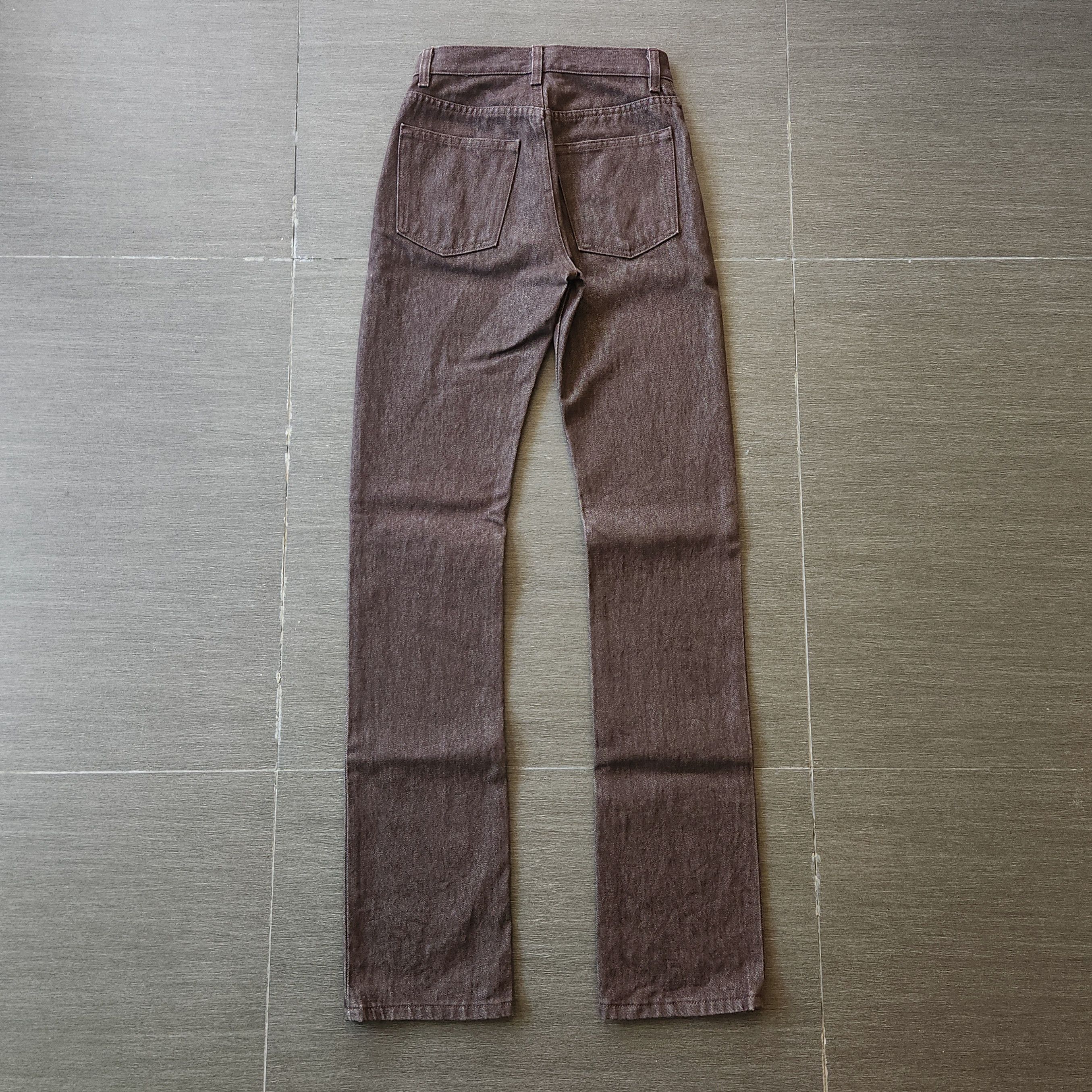Helmut Lang 90s helmut lang chocolate classic raw denim jeans Size US 26 / EU 42 - 4 Thumbnail