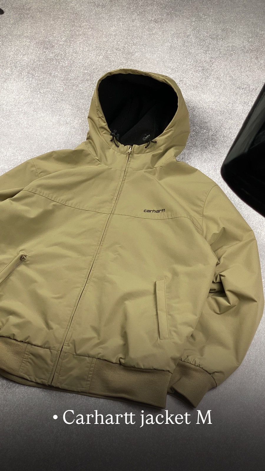 Carhartt × Vintage Vintage Carhartt jacket mens M beige Y2K Nylon Size US M / EU 48-50 / 2 - 10 Thumbnail