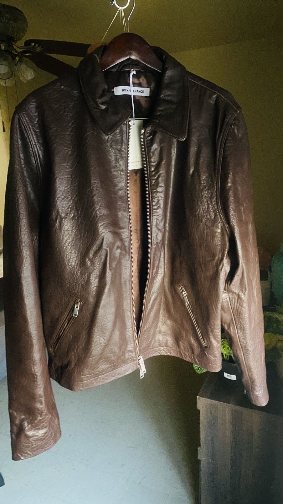 No Maintenance Lambskin “Mechanic” V3 Jacket Size US XL / EU 56 / 4 - 5 Thumbnail