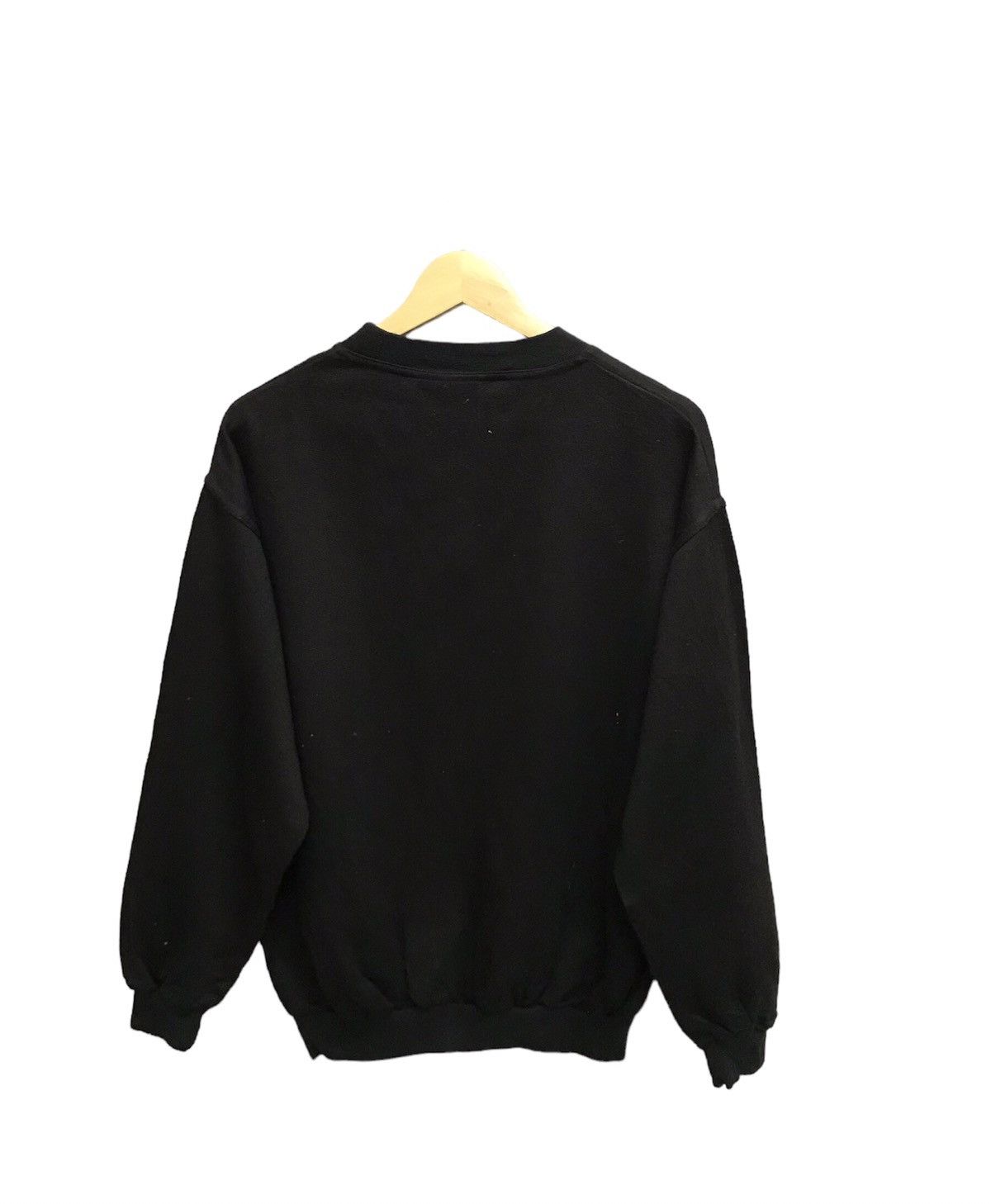 Trussardi × Vintage VINTAGE 90s TRUSARRDI EMBROIDERY LOGO SWEATSHIRT Size US M / EU 48-50 / 2 - 2 Thumbnail