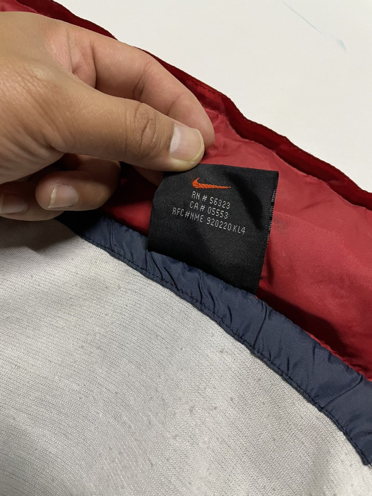 Nike × Vintage Nike Premier Just Do it Hidden hooded vintage jacket Size US L / EU 52-54 / 3 - 11 Thumbnail