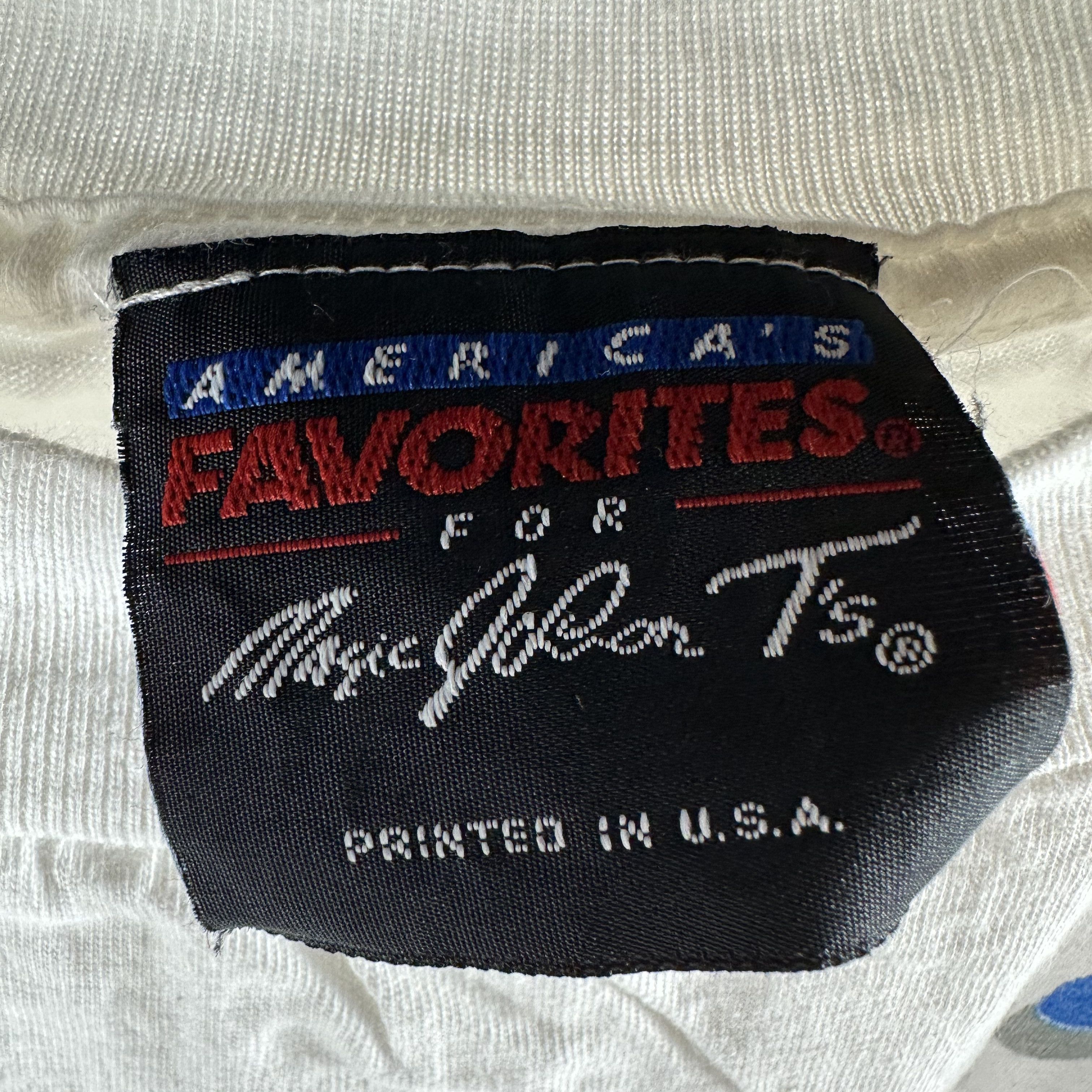 Vintage ​1994 USA Soccer World Cup America All Over Print T-Shirt Size US XL / EU 56 / 4 - 4 Thumbnail