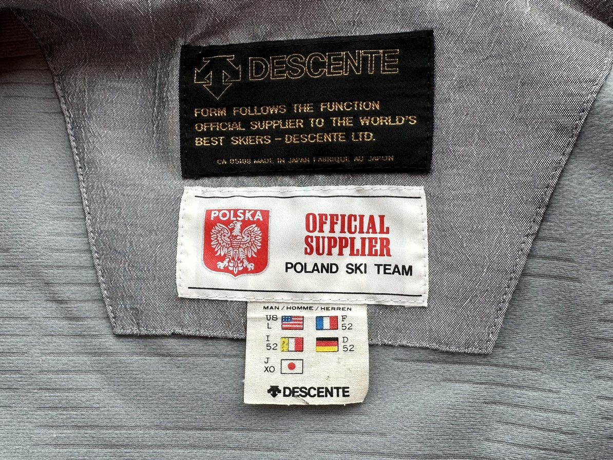 Descente Poland National Ski Team Jacket Coat Men's Size L